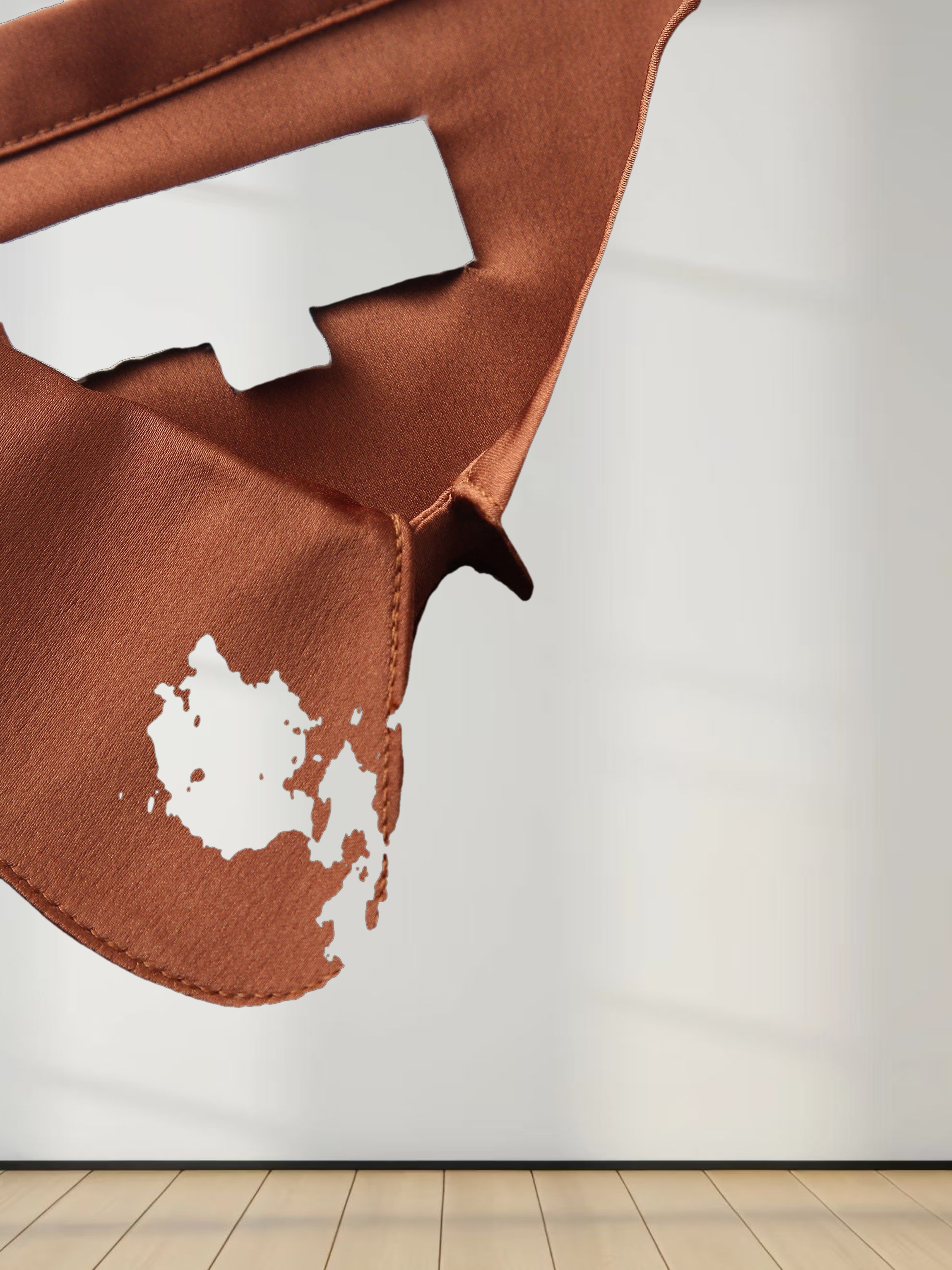 Micro Pleat Dress-Bronze