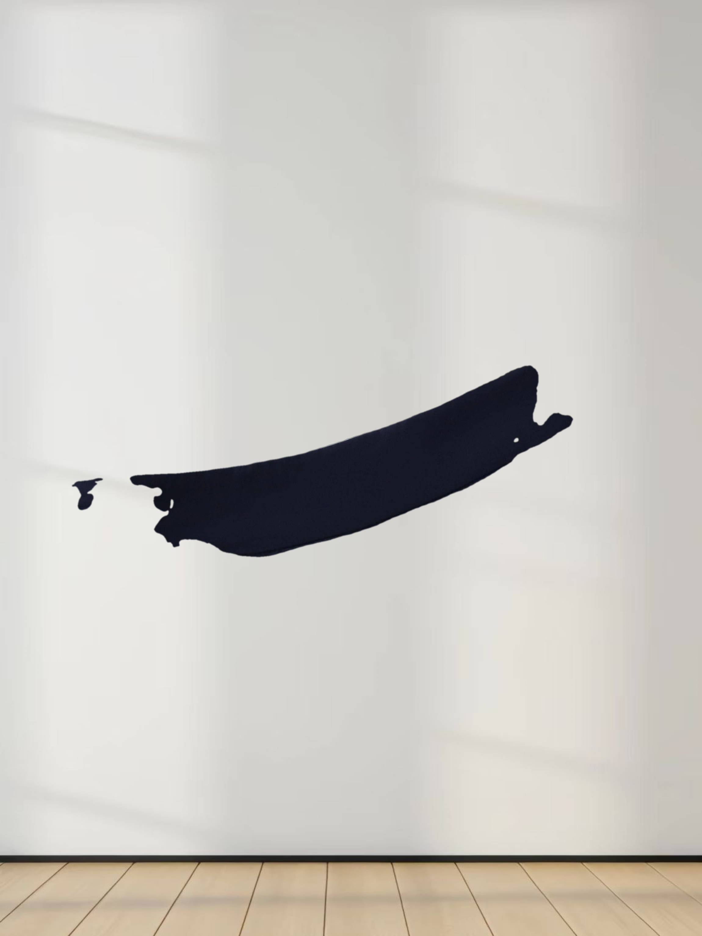 Cotton Pleated Skirt-Navy