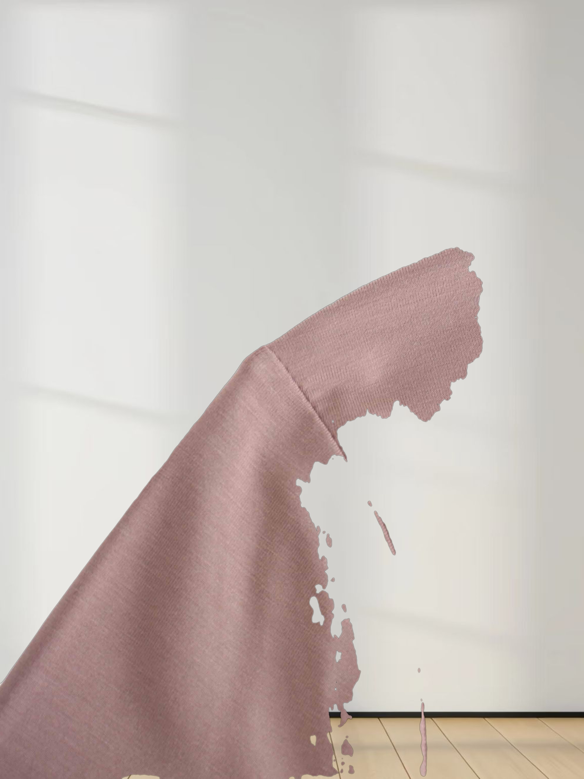 Modal Turtleneck Long Sleeve-Clay