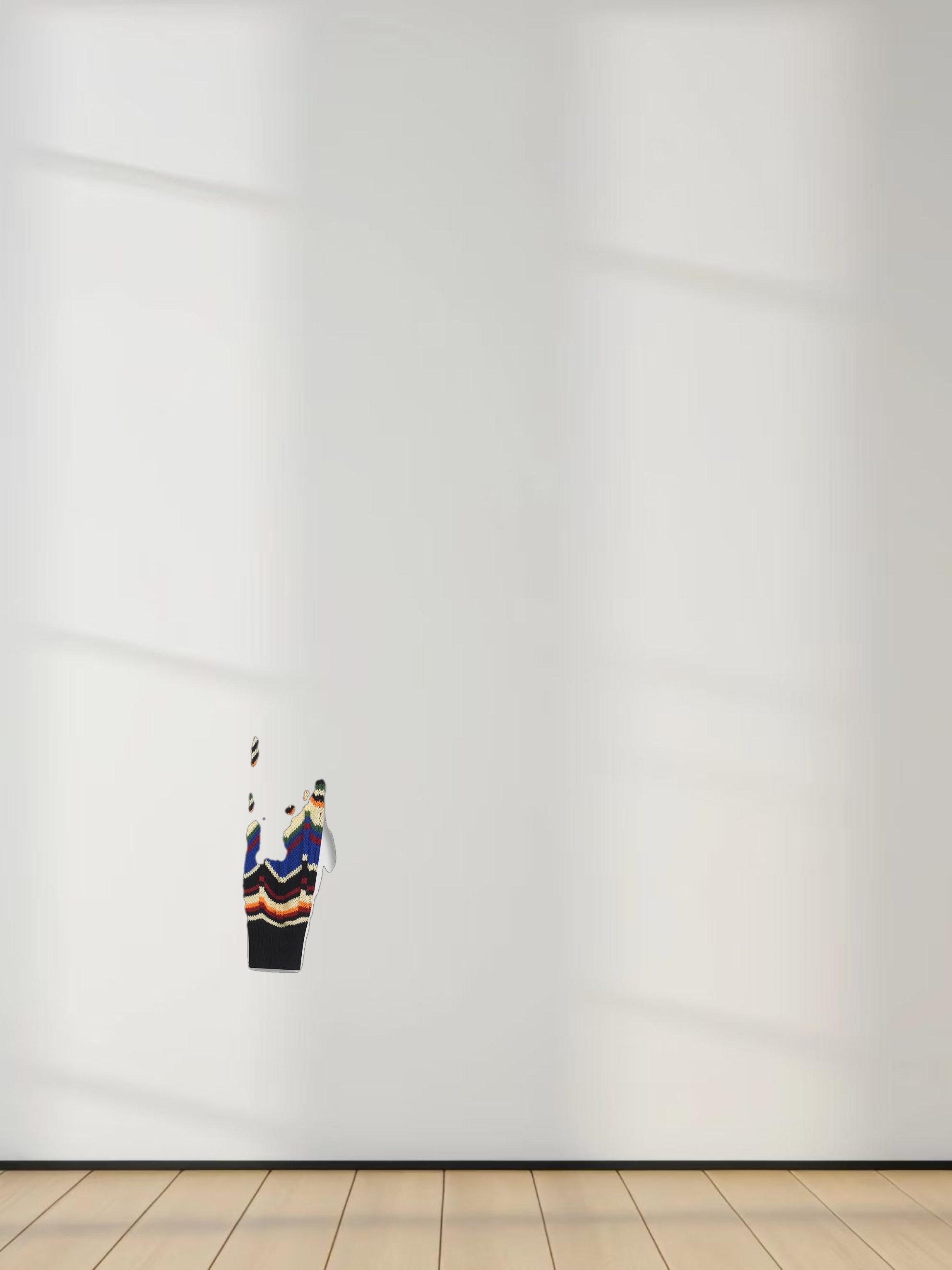 Crochet Wave Sweater-Multi