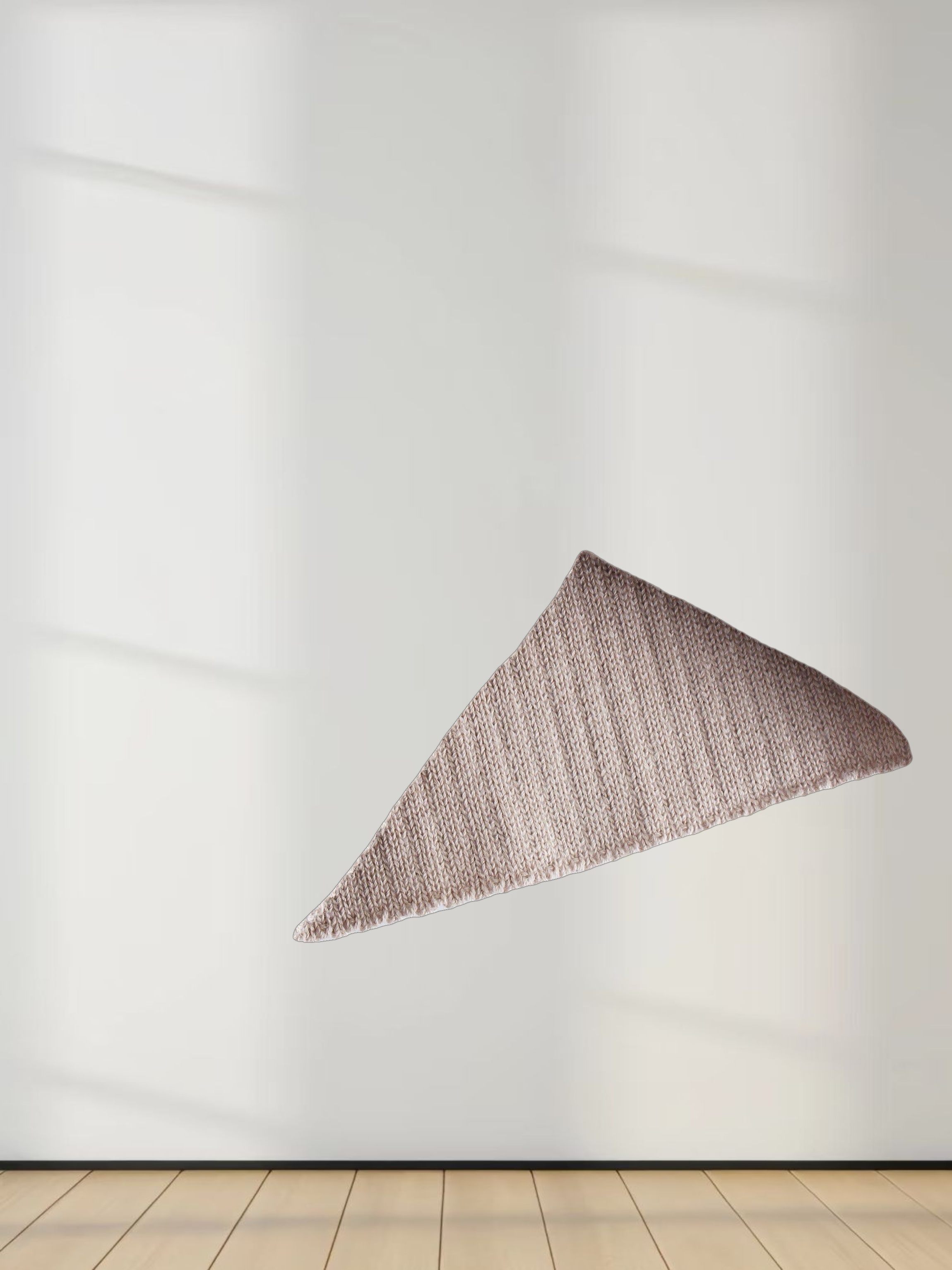 Sleeveless Ribbed Crew-Tan