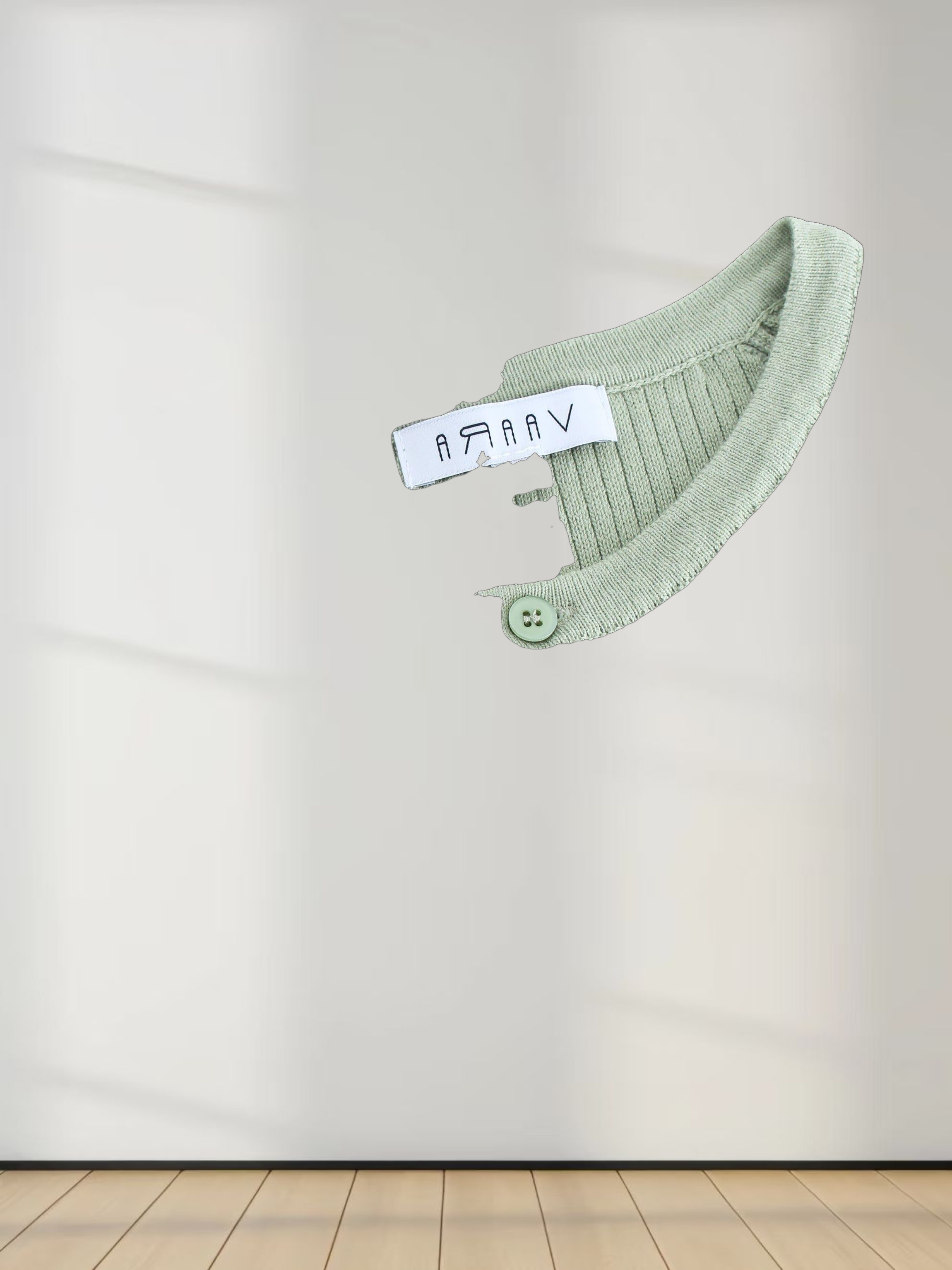 Ribbed Knit Cardigan-Seafoam