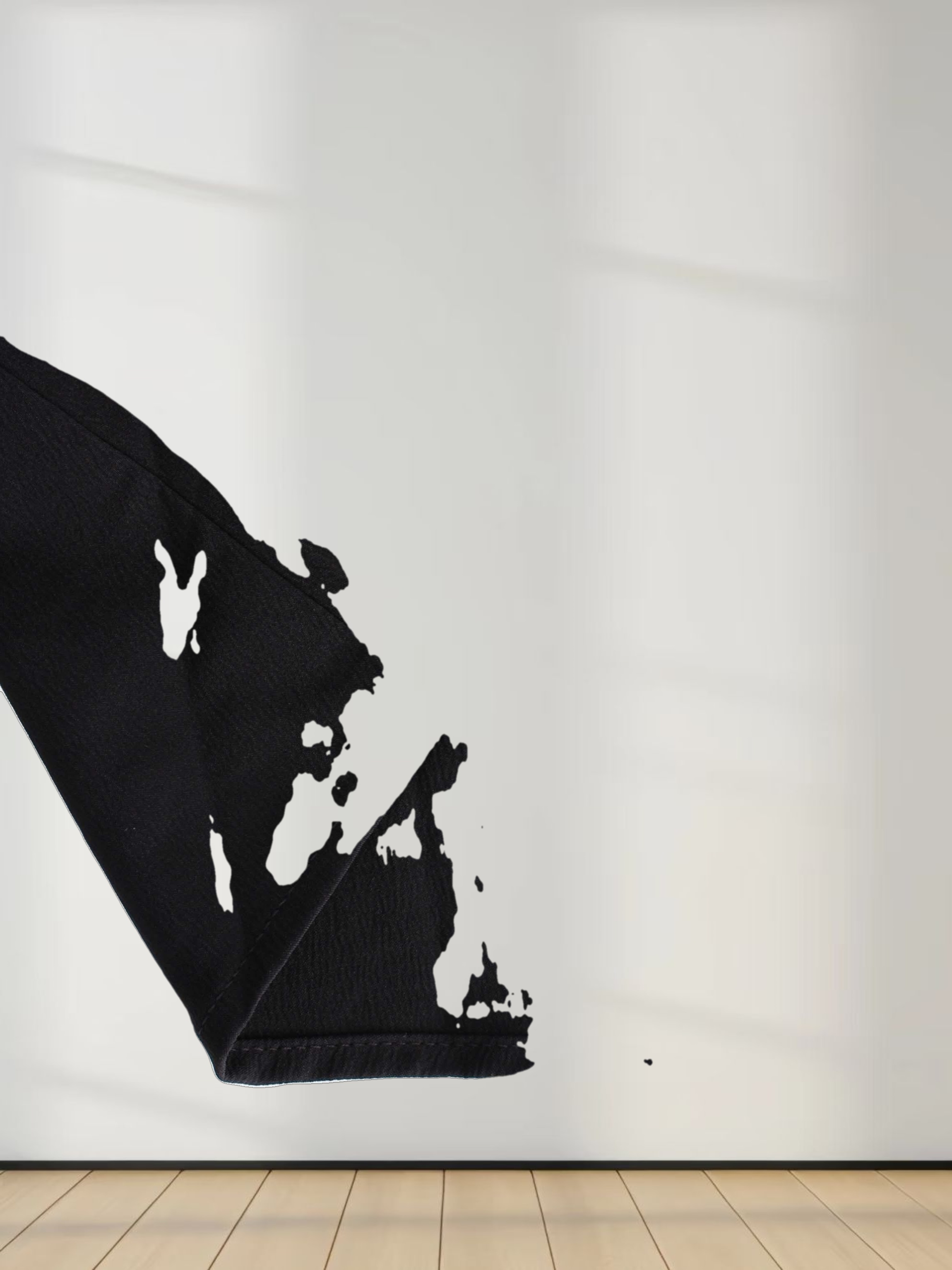 Crochet Top Dress-Black