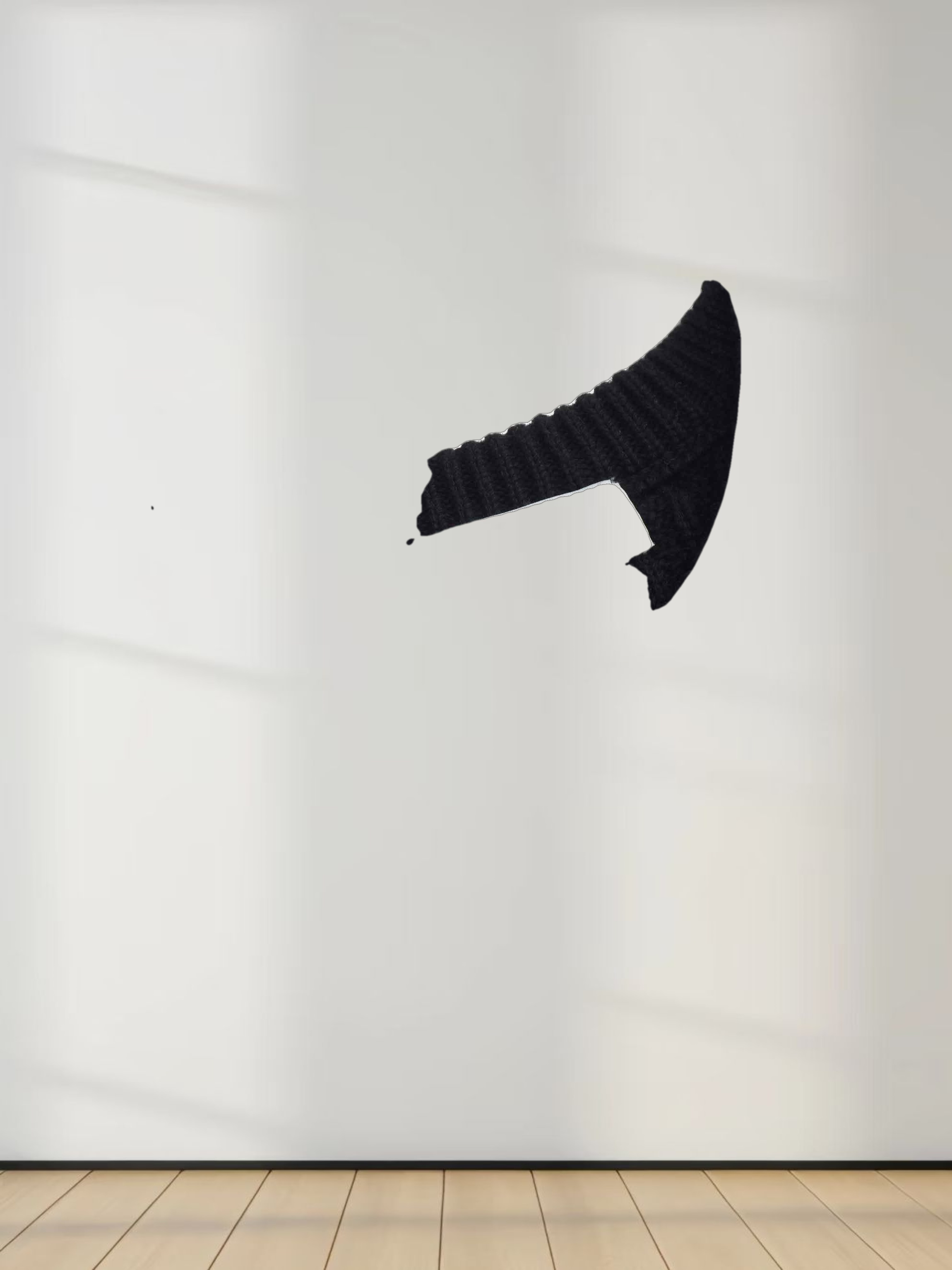 Cable Design Cardigan-Black