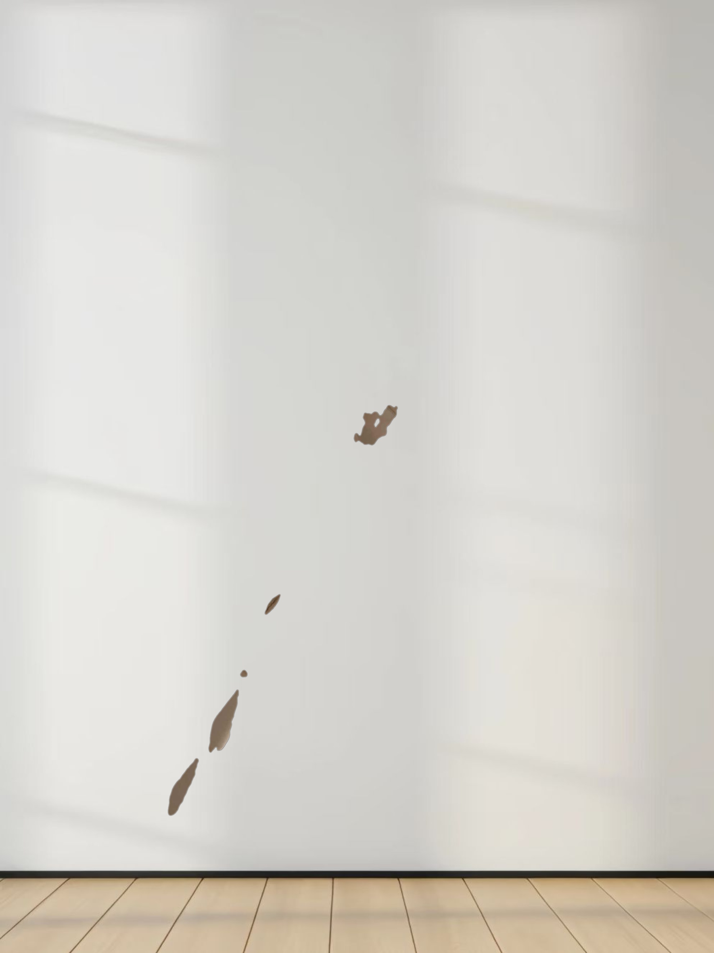 Croc Leather Skirt-Clay