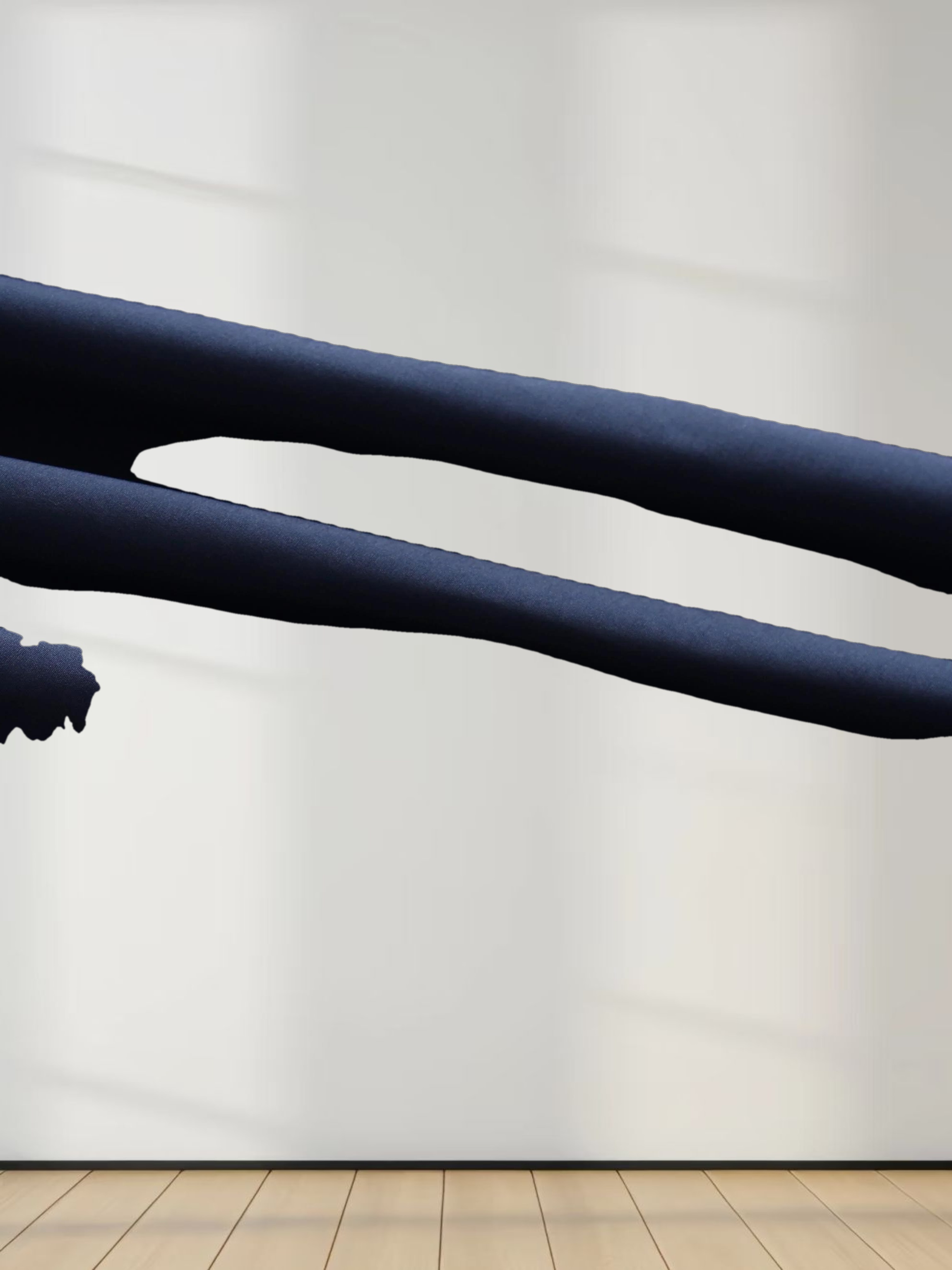 Taffeta Bubble Jumper-Navy