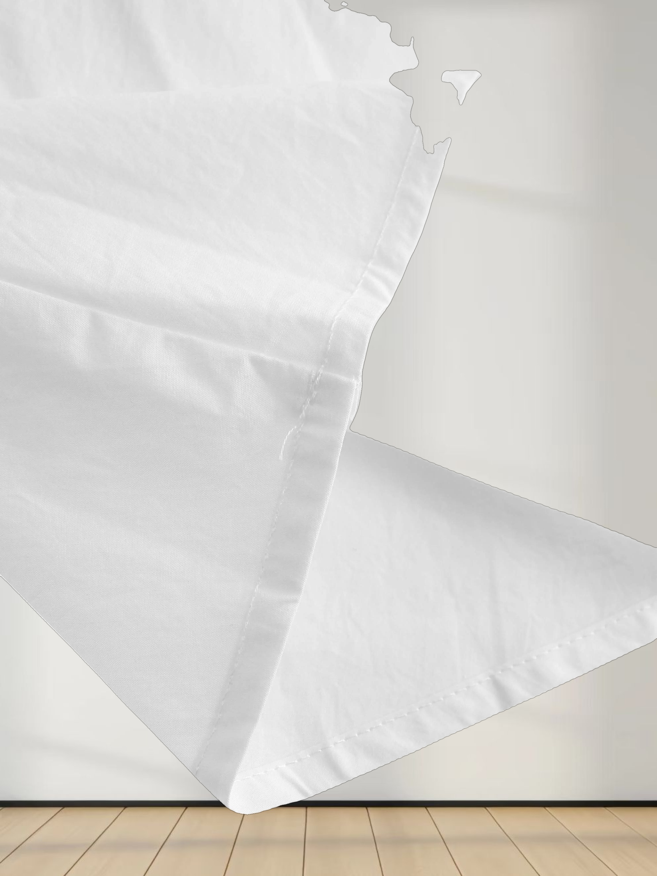 Micro Pleat Elastic Waist Skirt-White