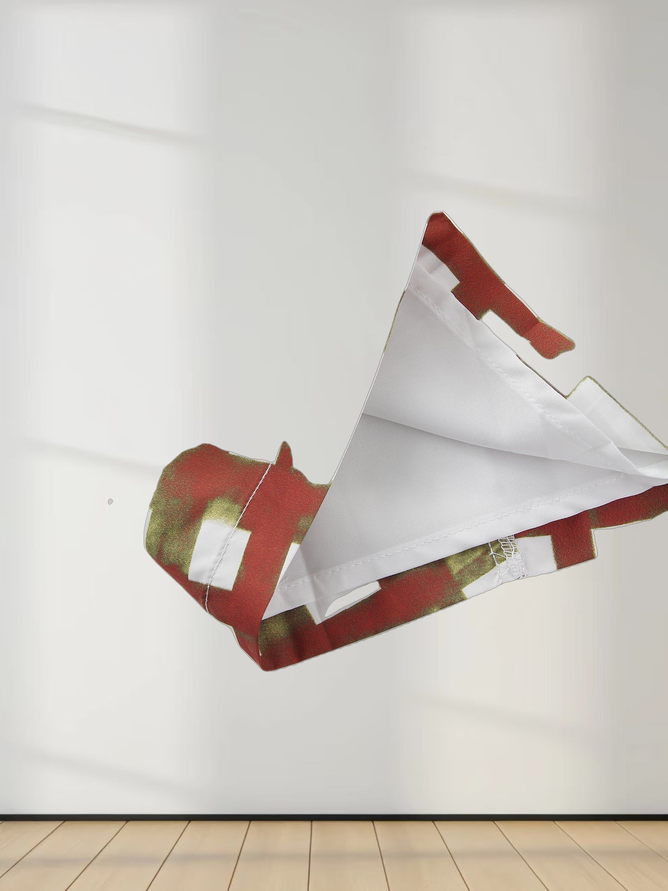 Box Pleat Skirt-Ombre Plaid