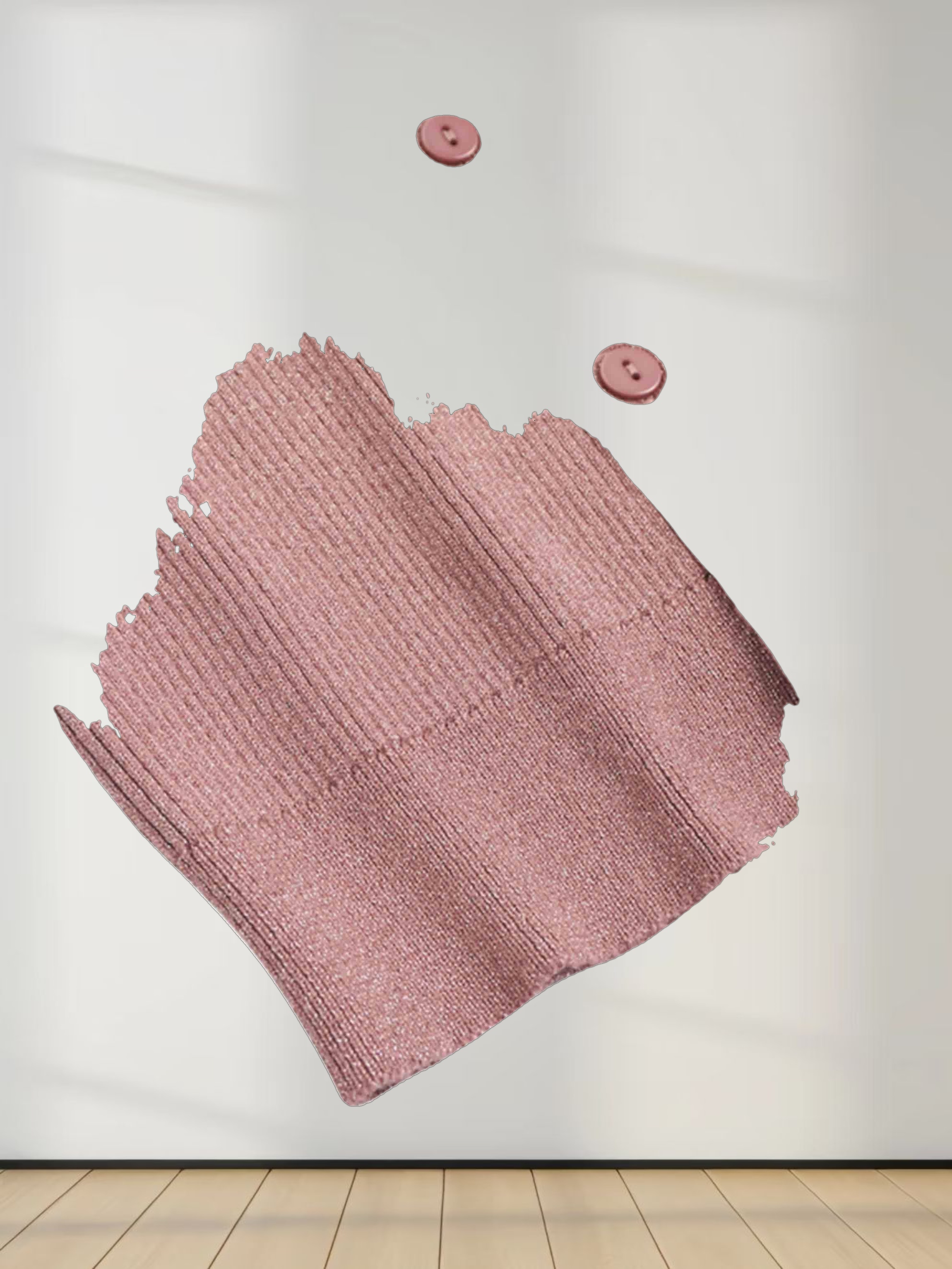 Lurex Ribbed Sweater-Mauve