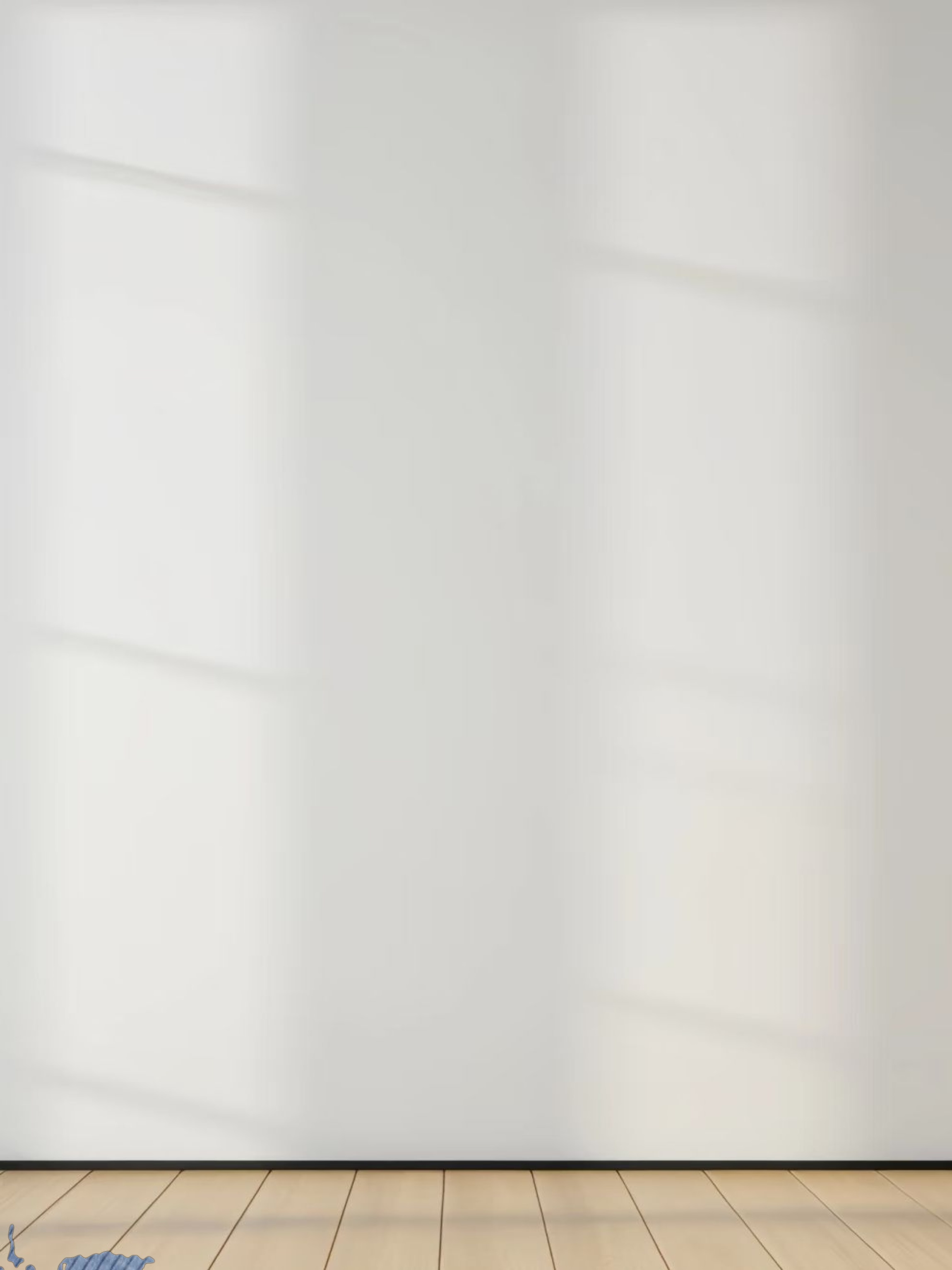 HIGH V RIBBED TEE - 3Q - LIGHT BLUE