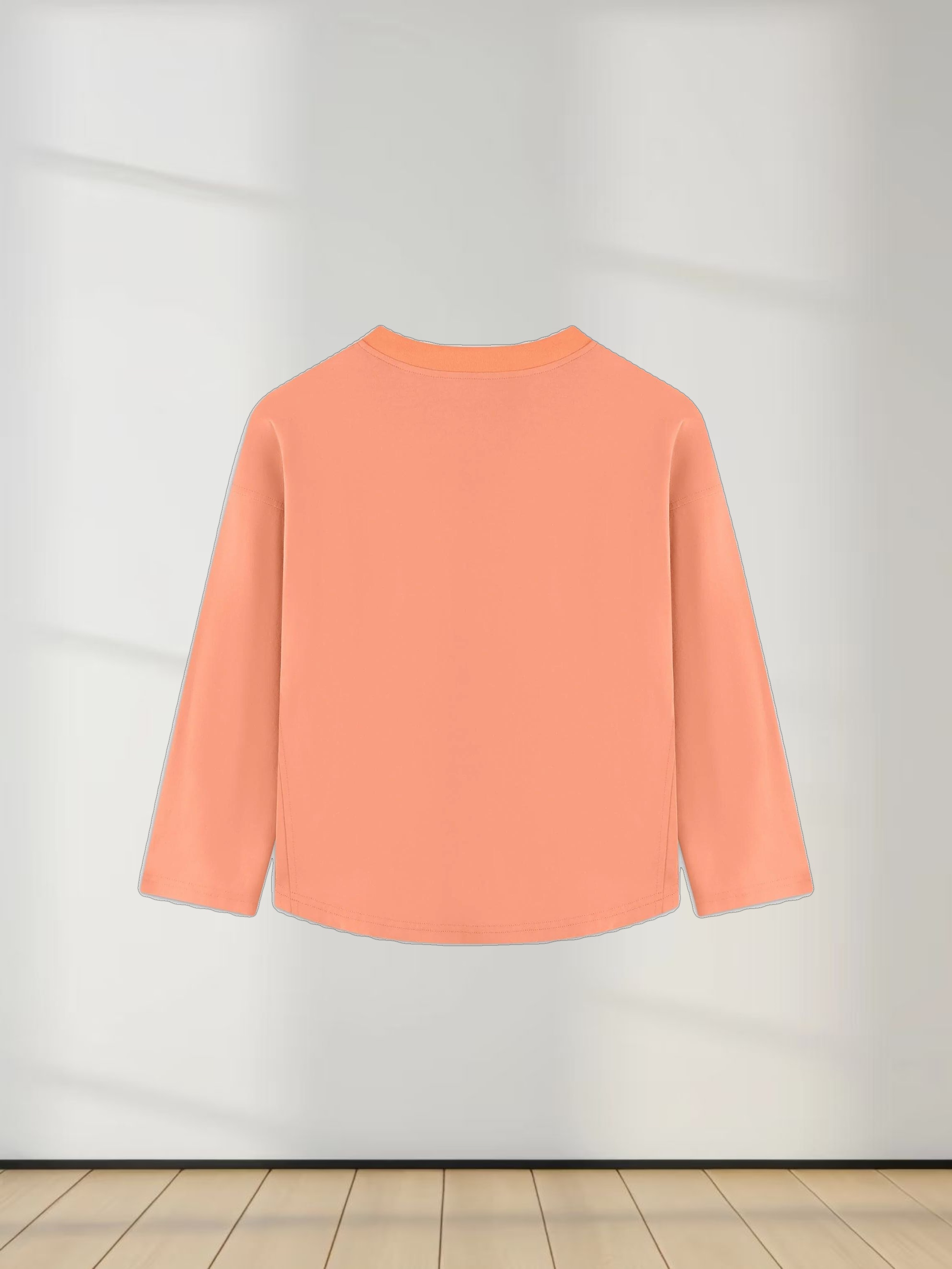 OVERSIZED TEE-TANGERINE