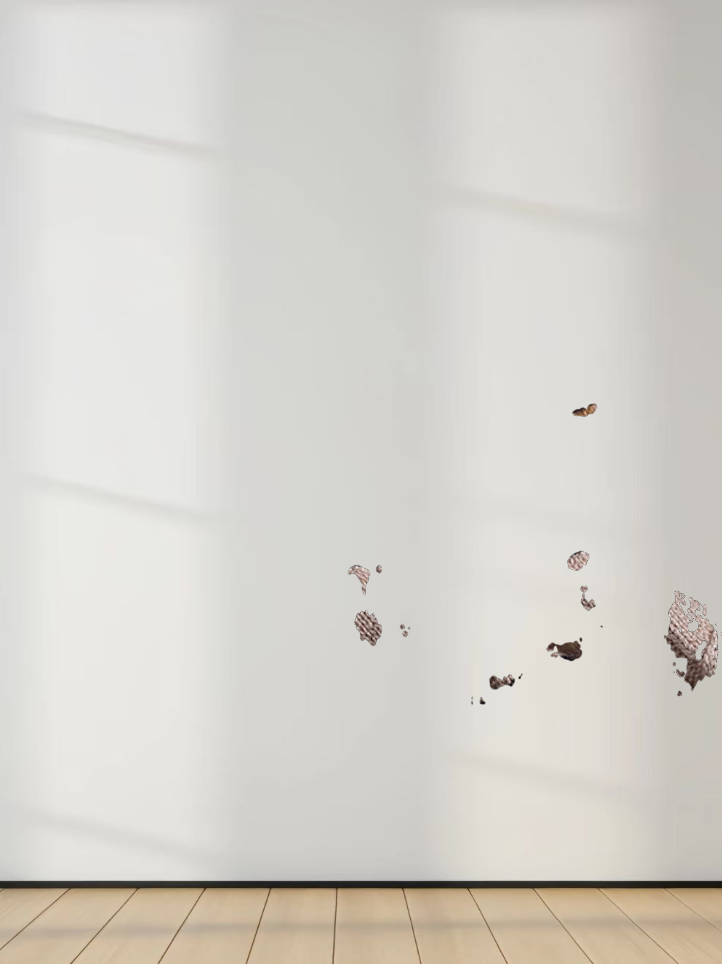 Printed Cable Knit Sweater-Striped Floral