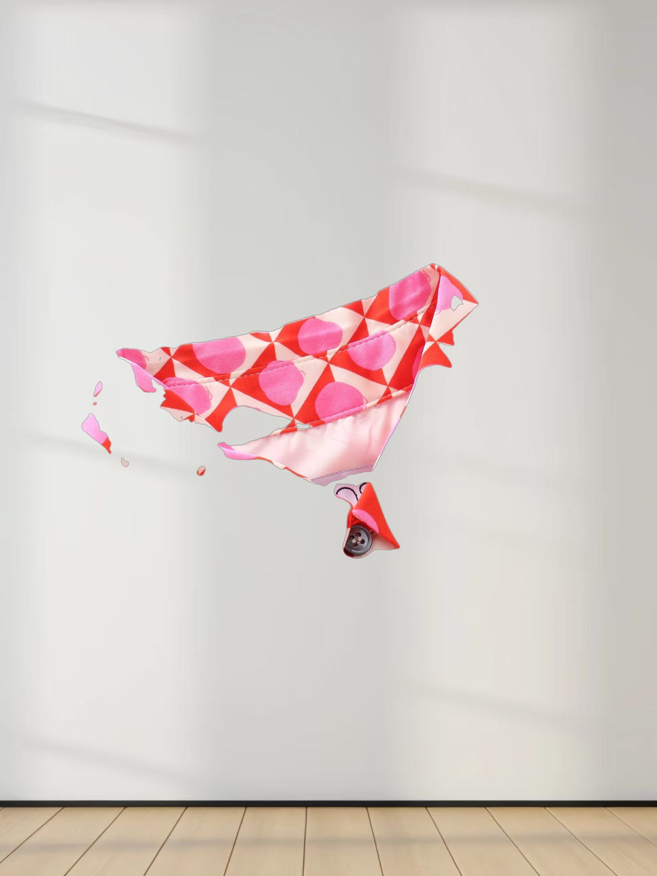 Long Shirtdress-Geo Pink