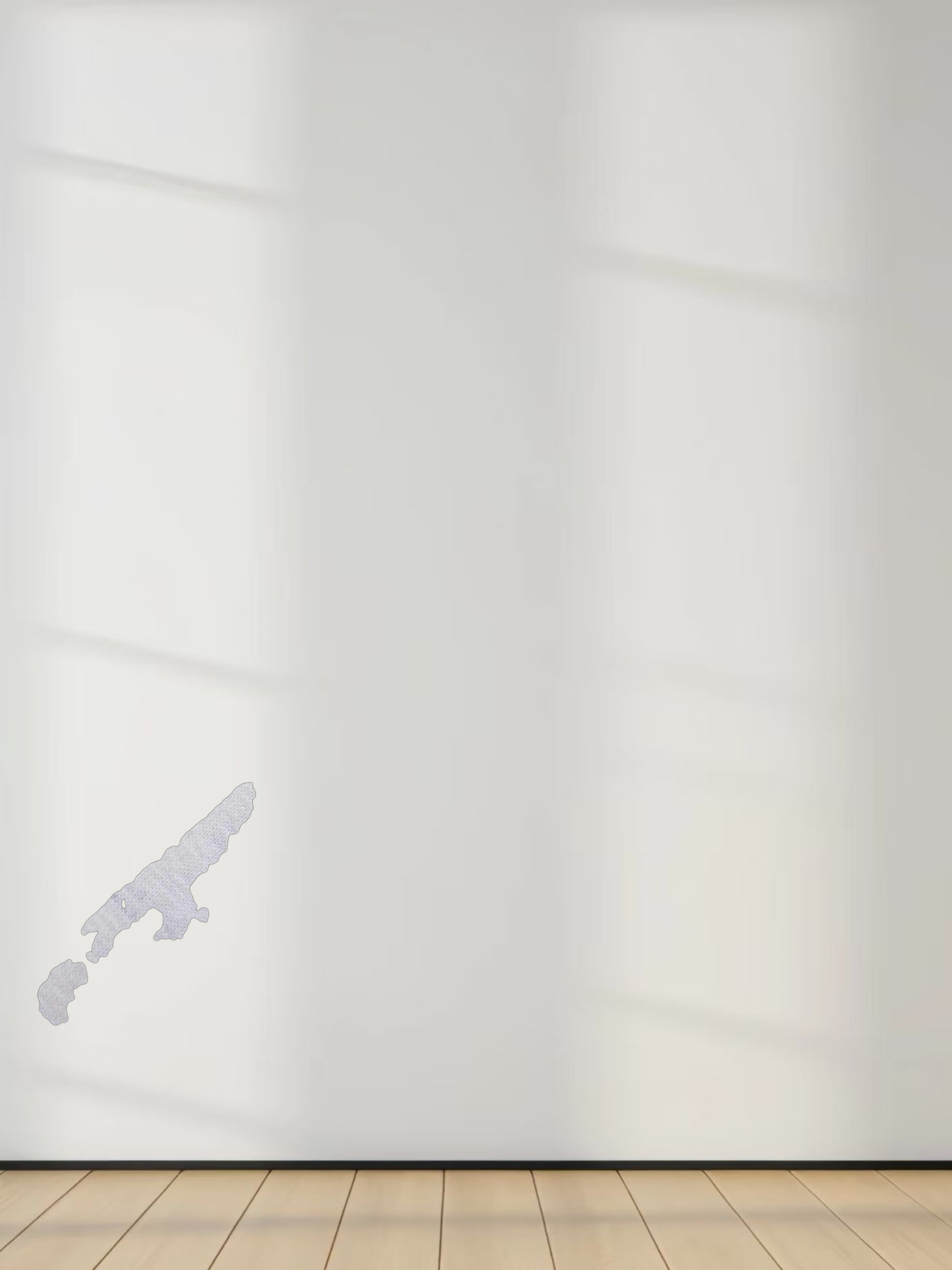 Spaced Dyed Tee-White