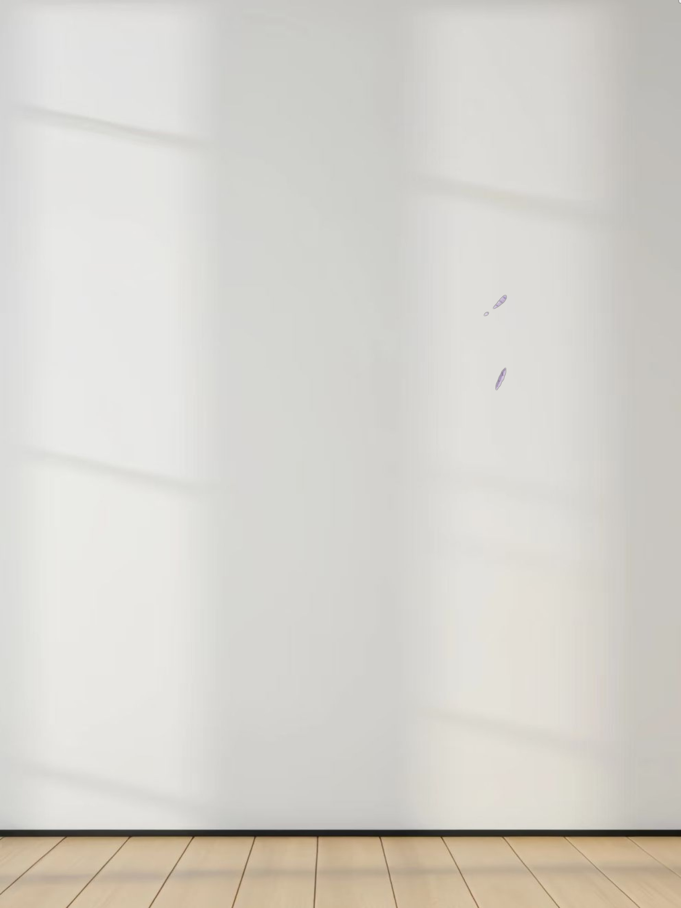 RIBBED HIGH V 3Q-LILAC