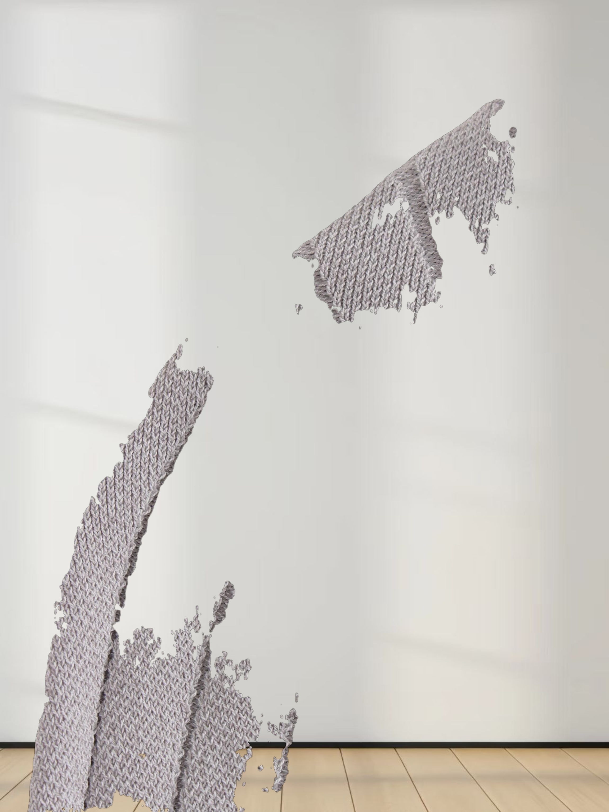 Silky Knit Cropped Cardigan-Silver Grey