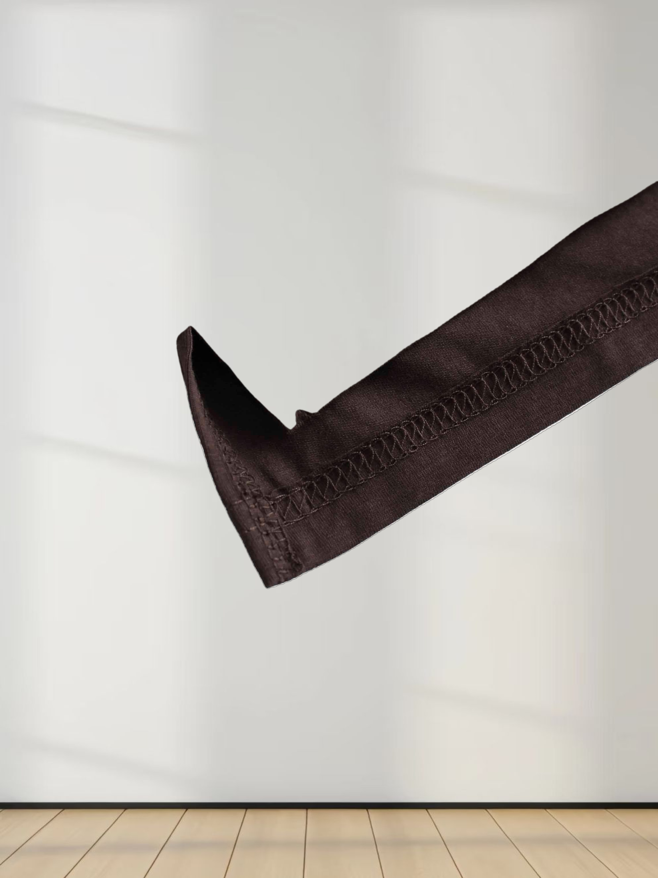 Crown Embossed T-Shirt-Brown