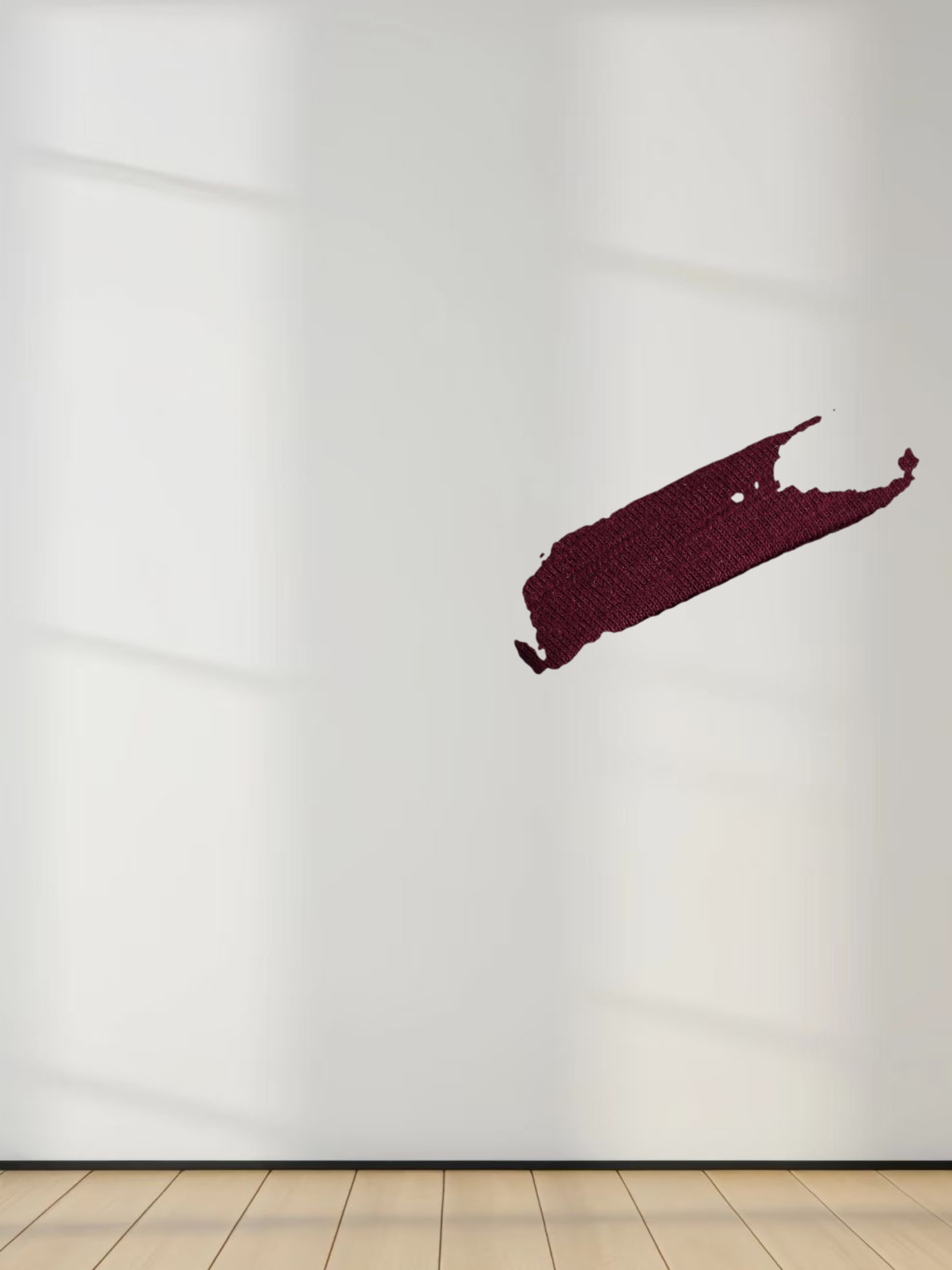 Crew Bomber Tee-Burgundy