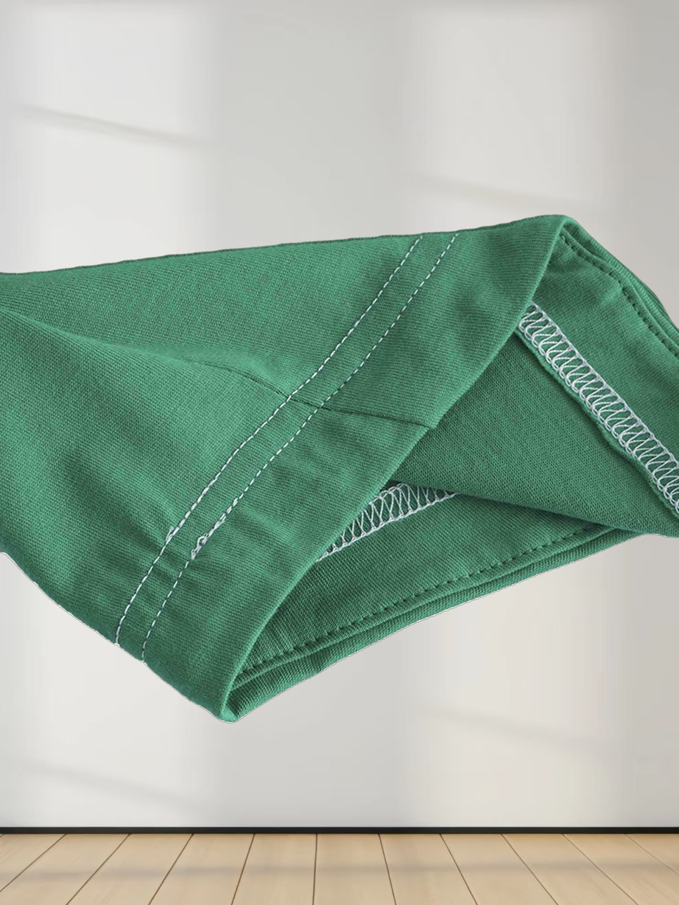 T-Shirt Maxi Dress-Kelly Green