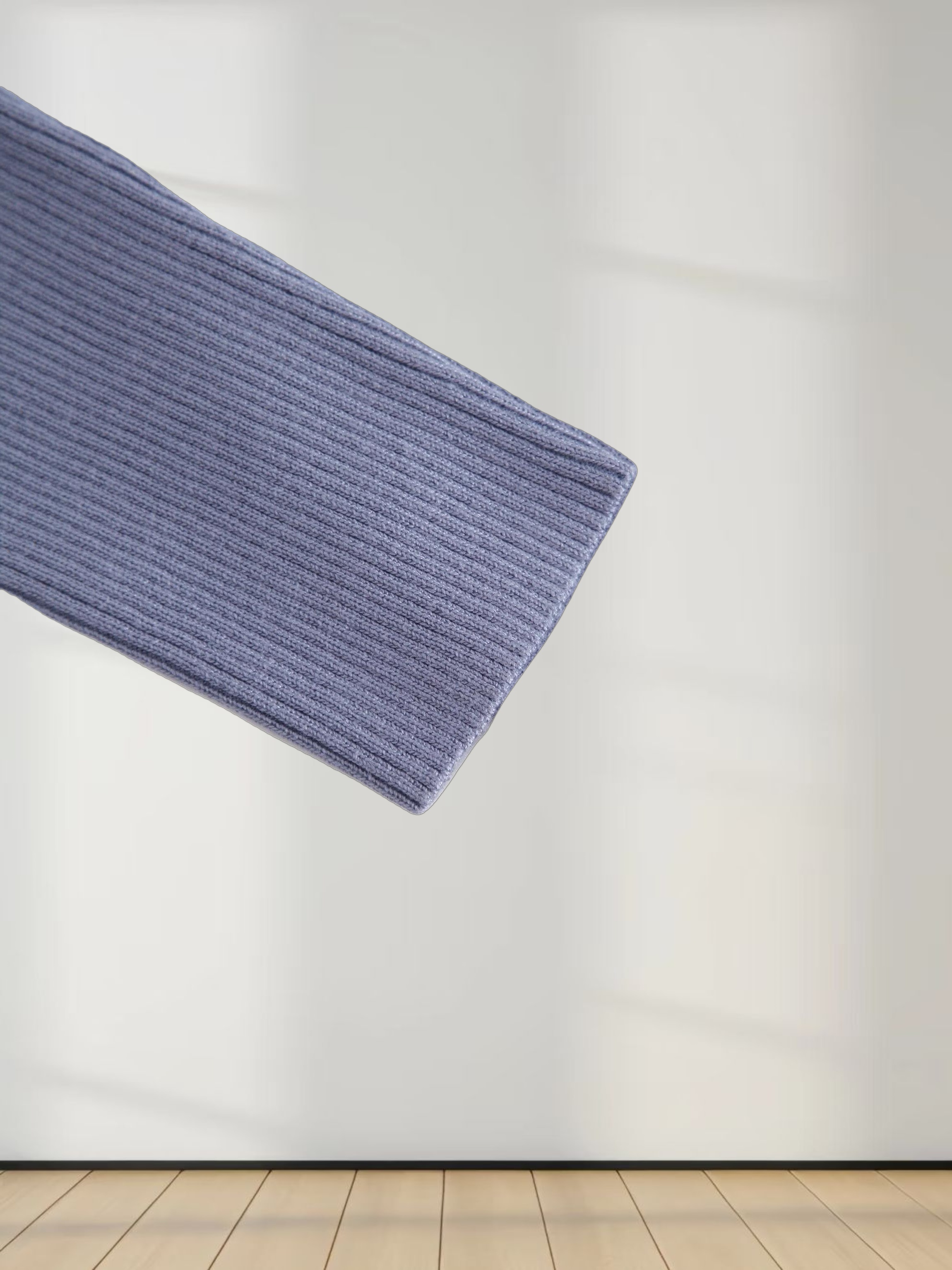 Basic Crew Sweater LS-Denim Blue