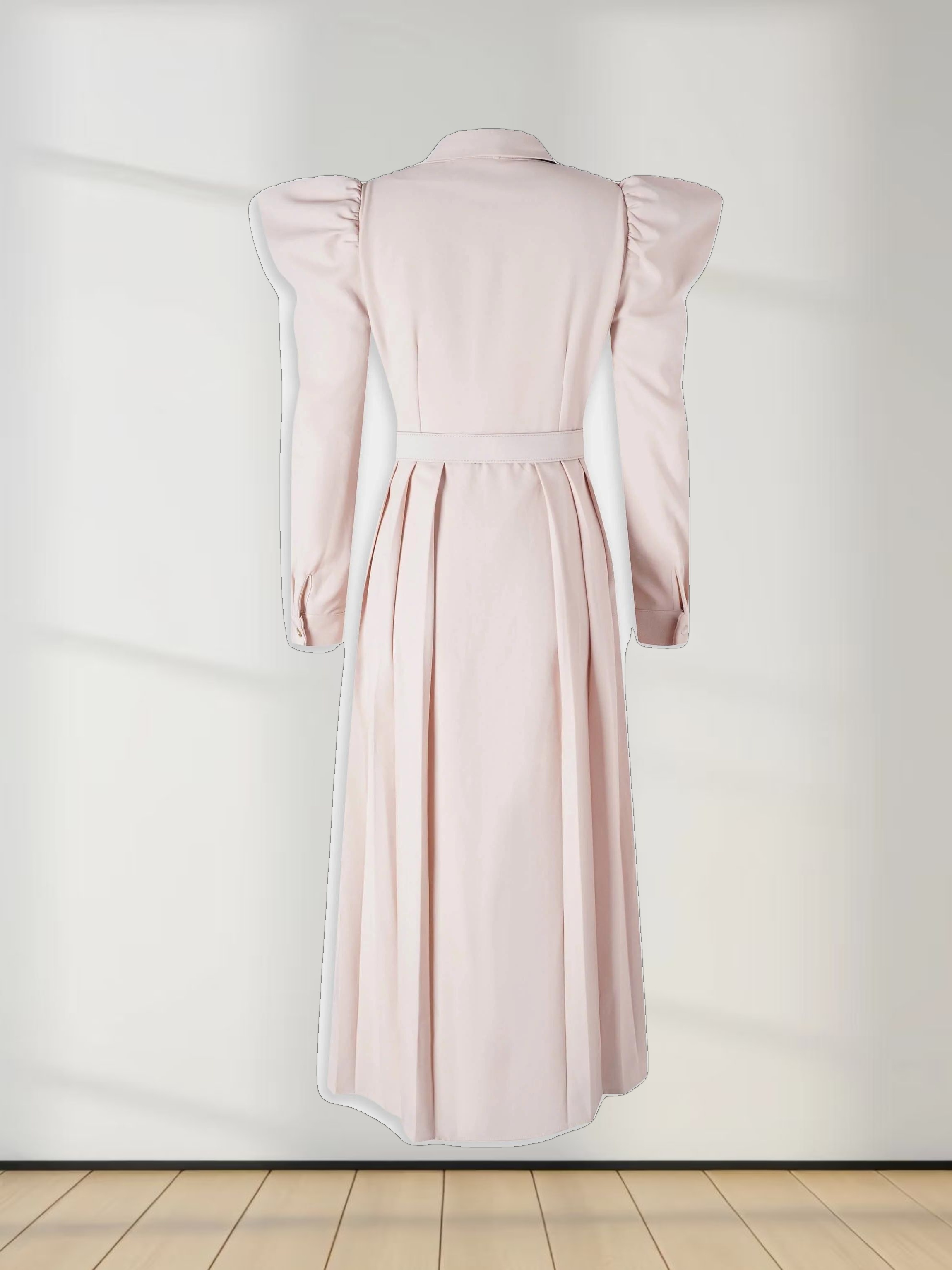 Lily Dress-Cream/Black Bow