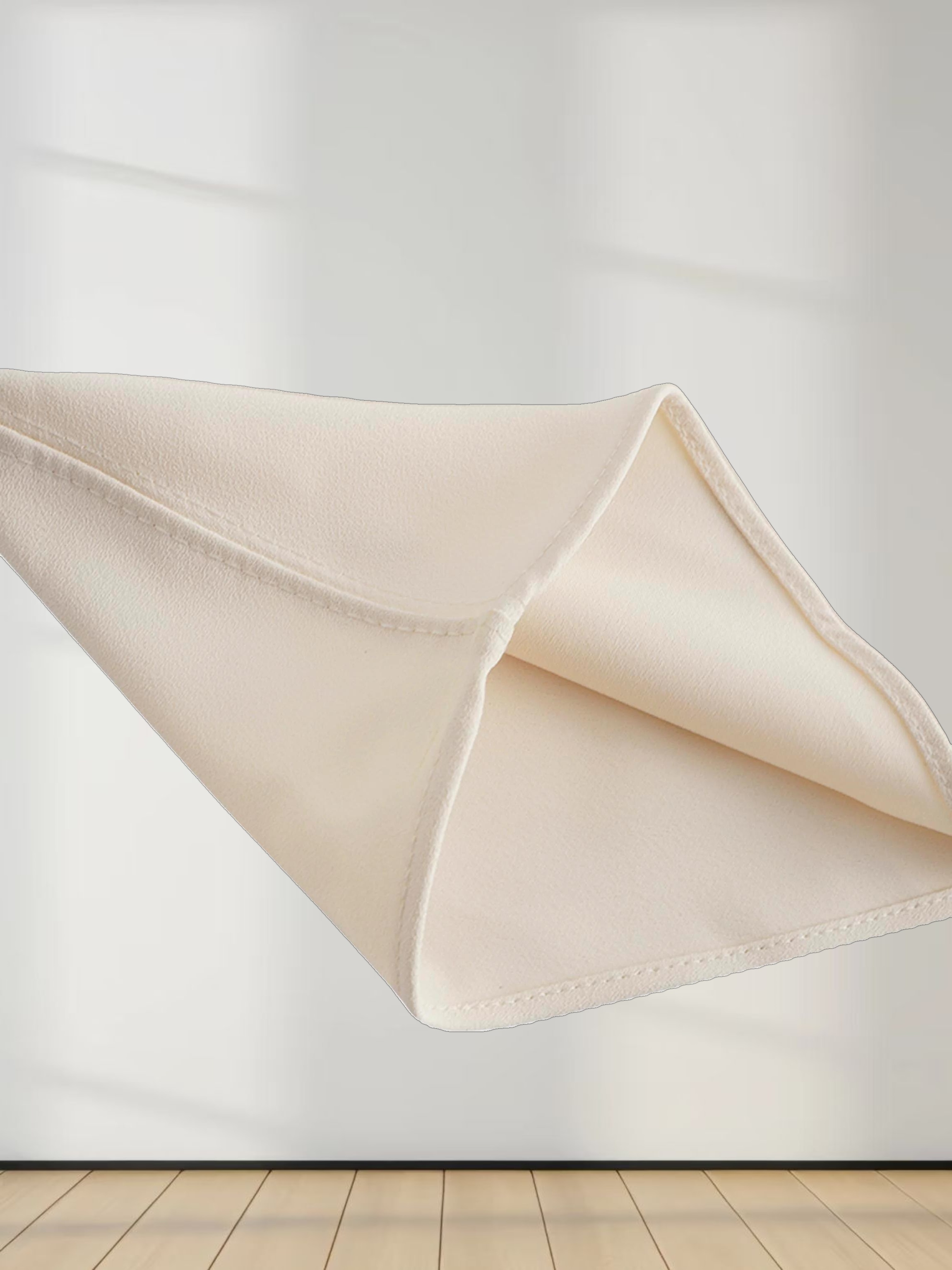 Crepe Slip Dress-Ivory