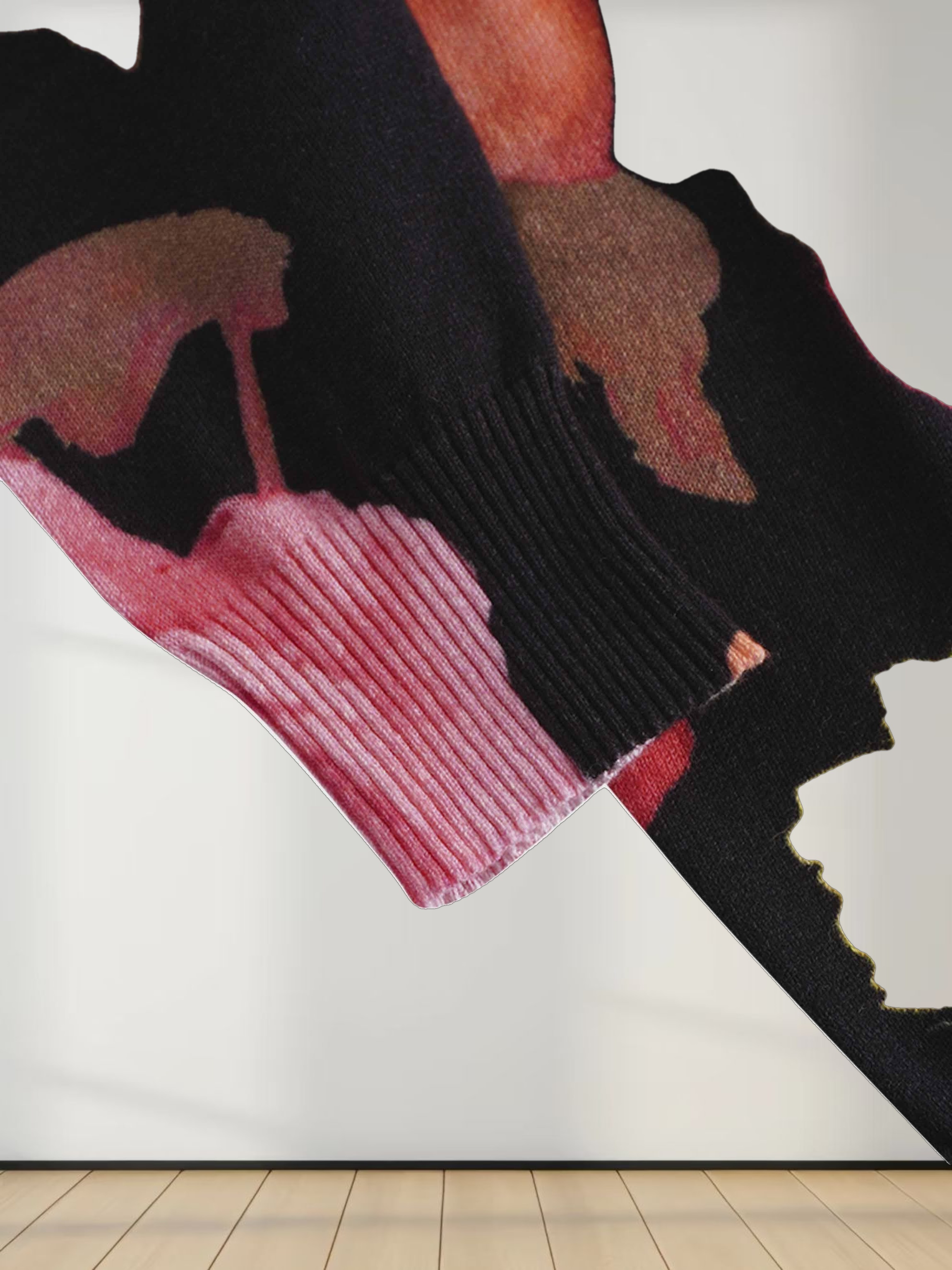 Printed Sweater-Floral Sunset