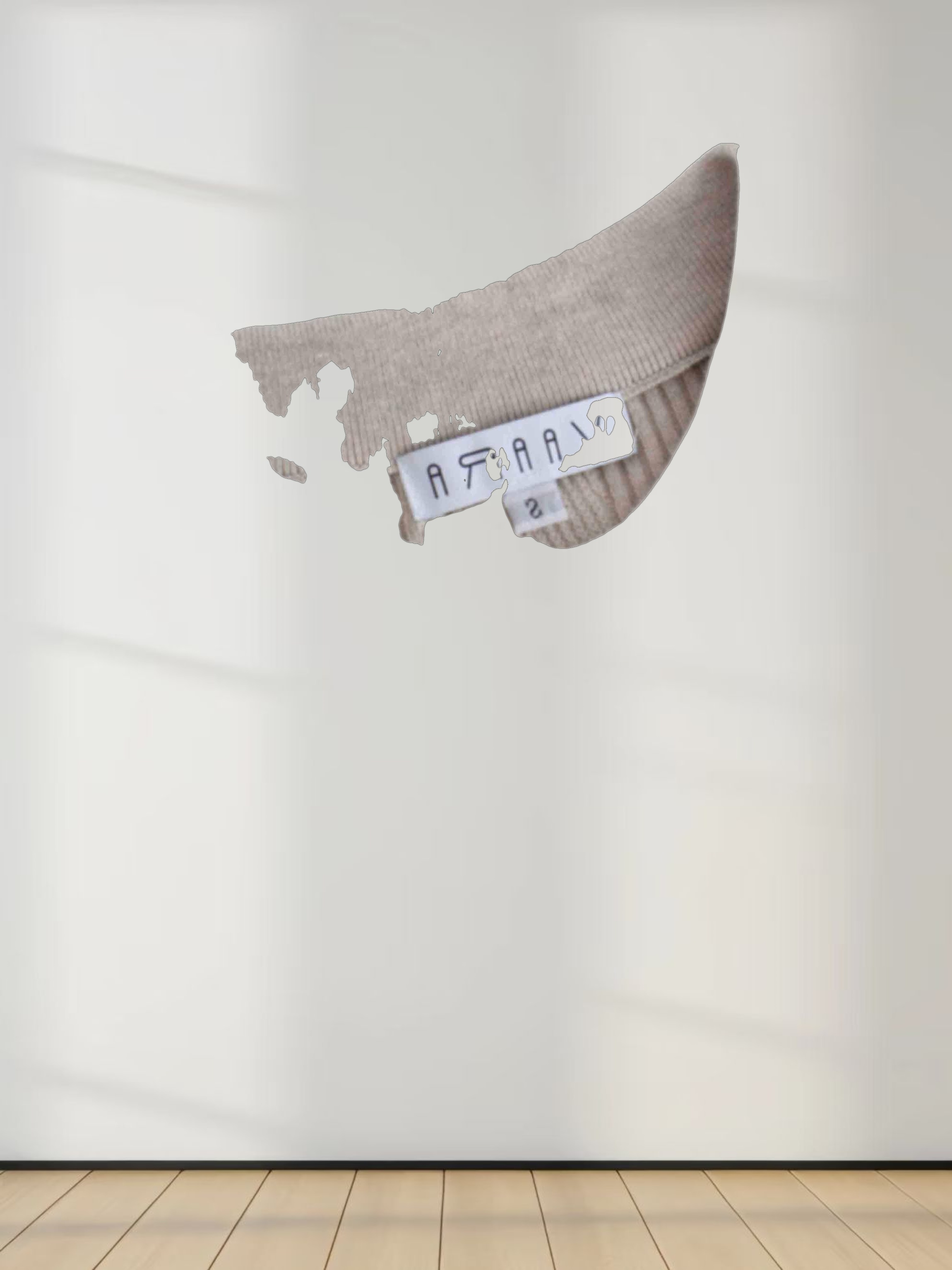 Center Design Sweater-Oatmeal