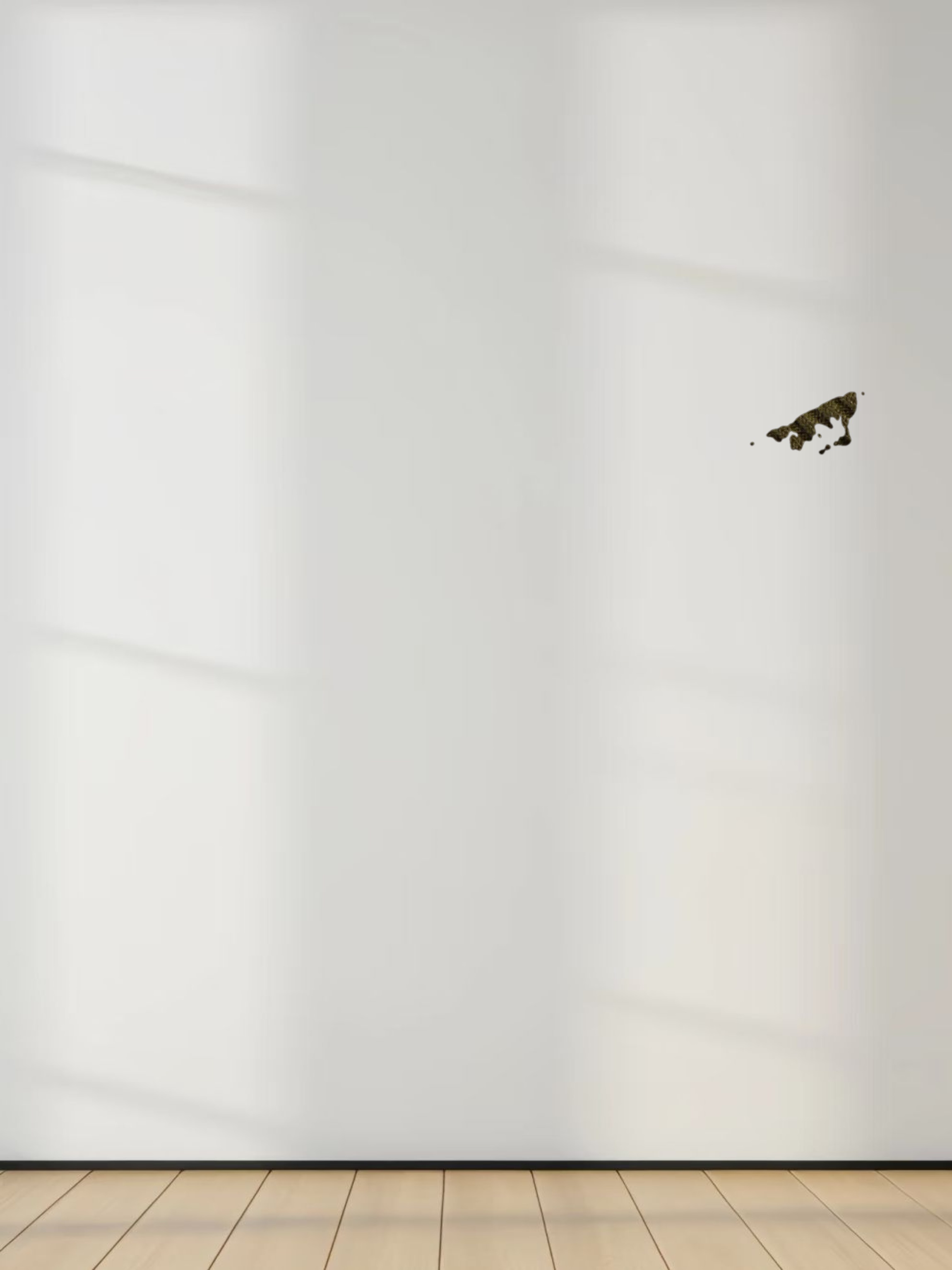 RIBBED HIGH V 3Q-CHOCOLATE BROWN