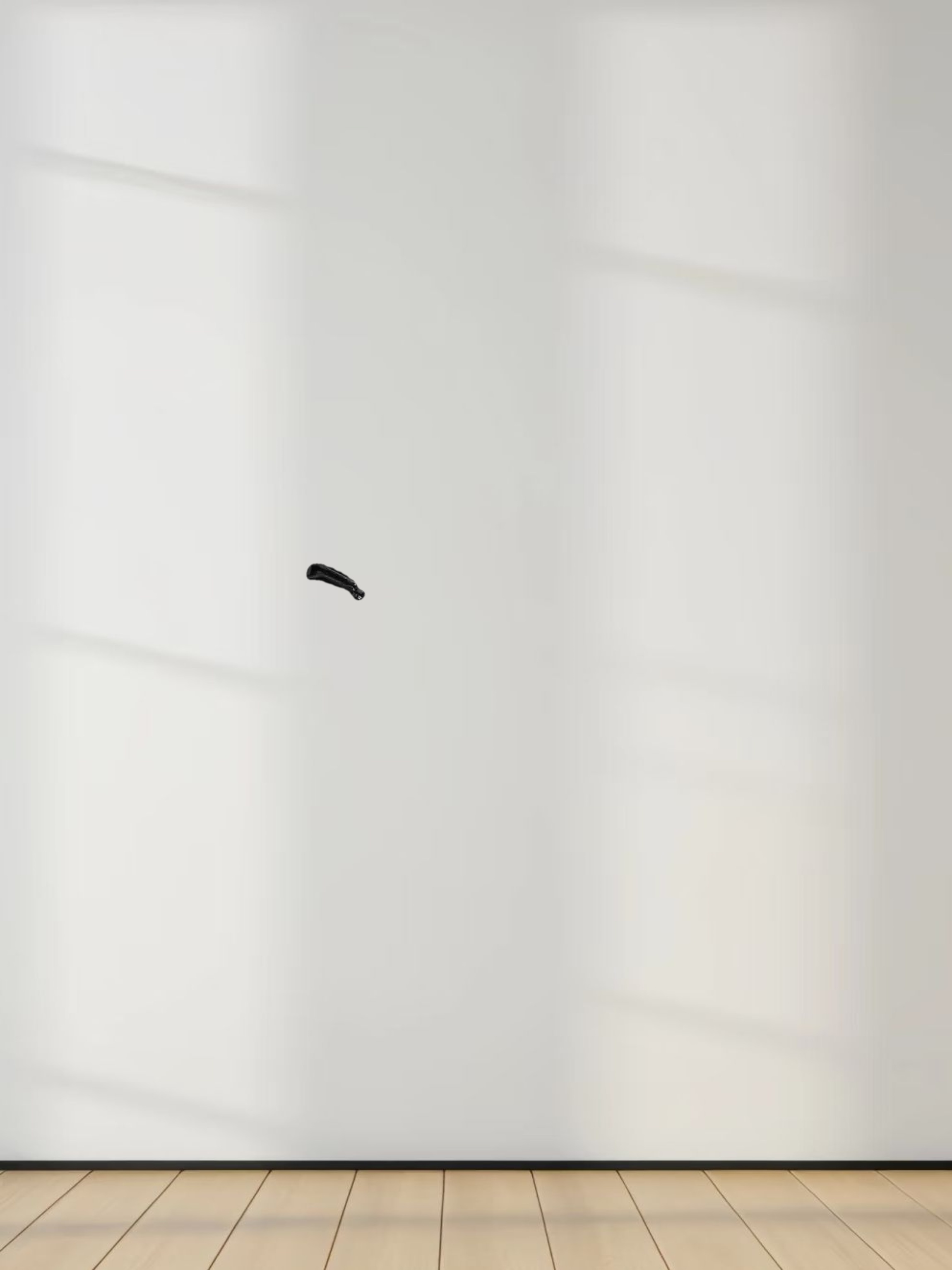 Coated Faux Leather A-Line Skirt-Black