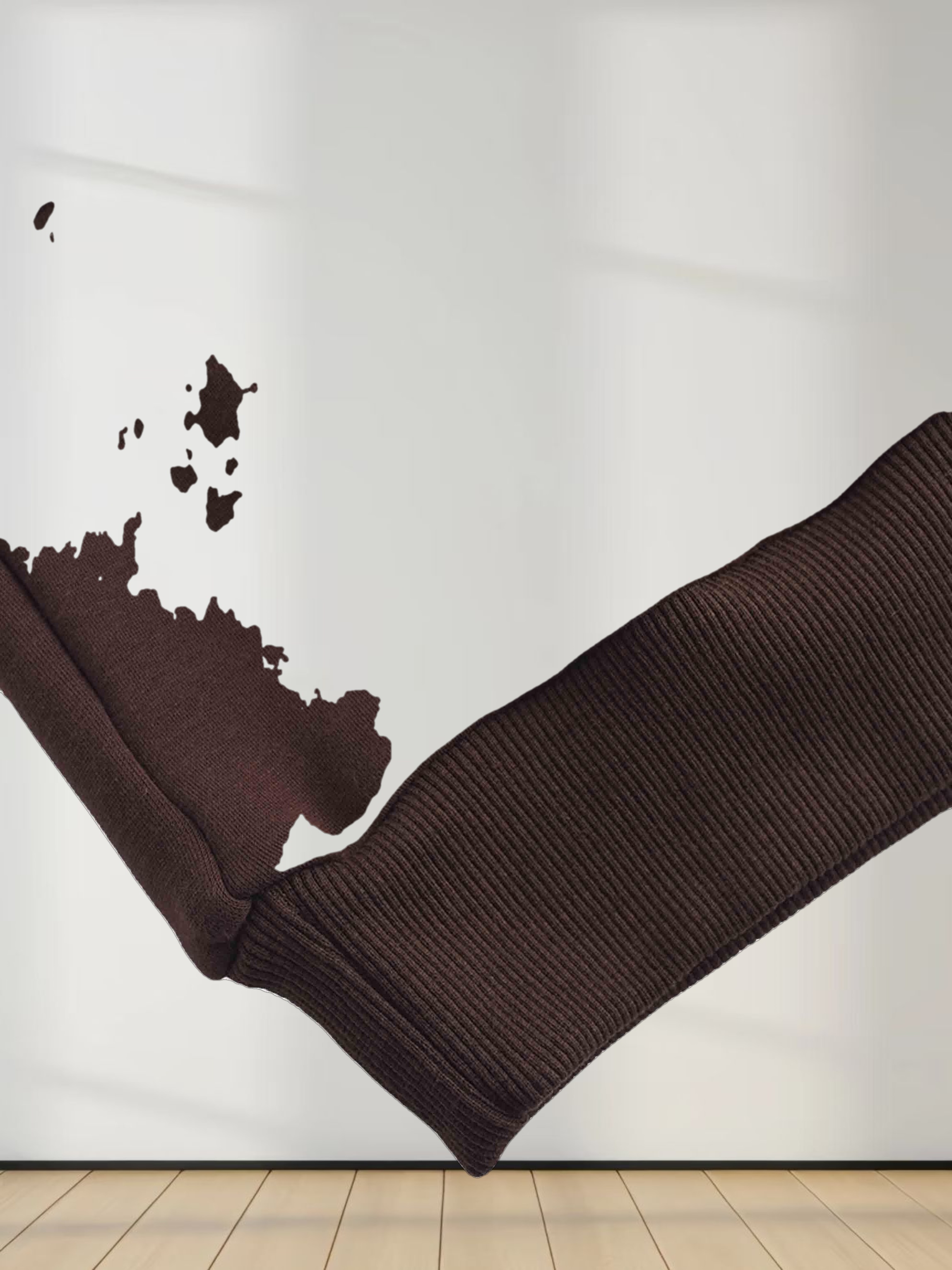 Embellished Sweatshirt-Brown/Black