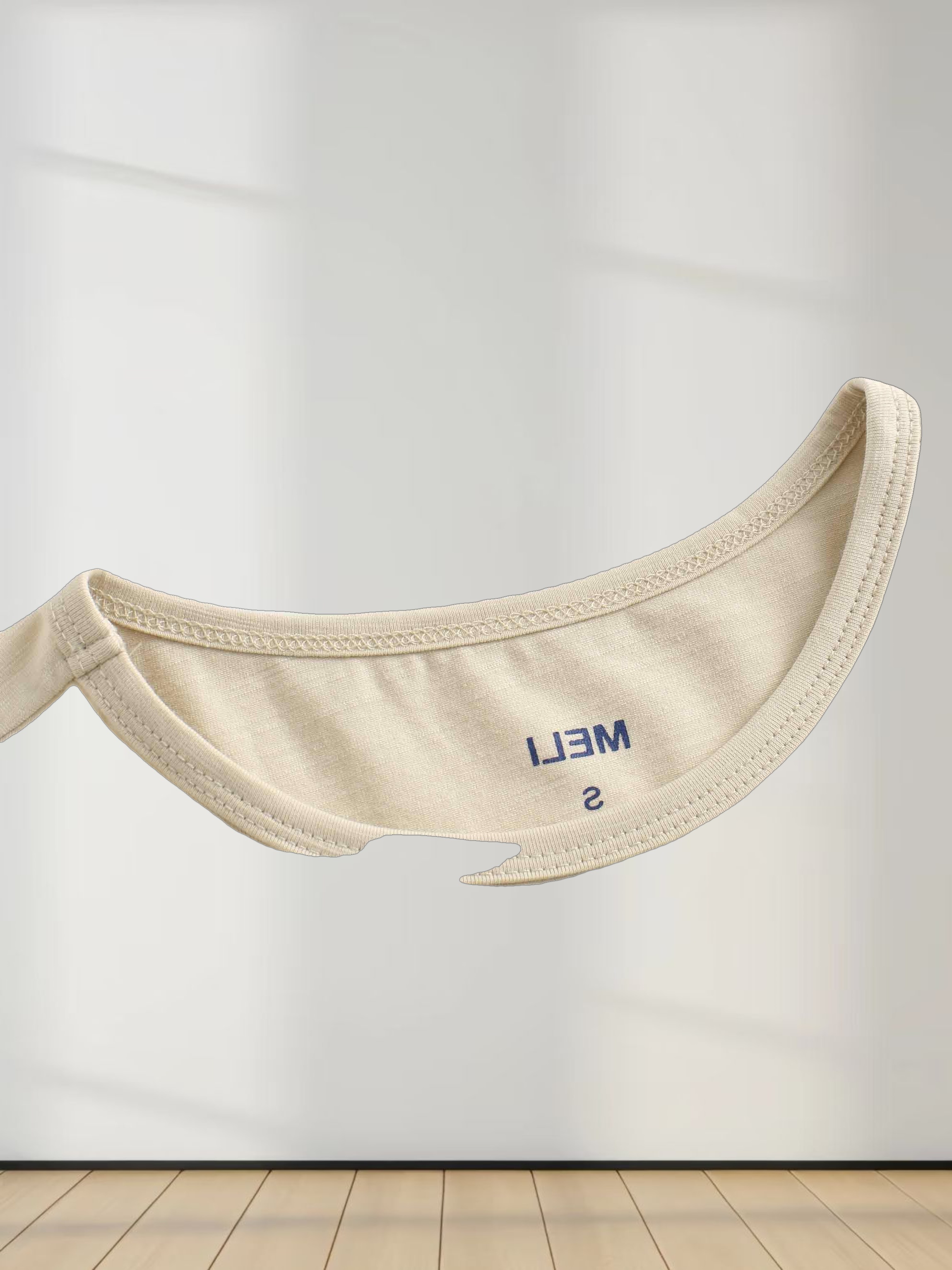 Crew Bomber Tee-Taupe