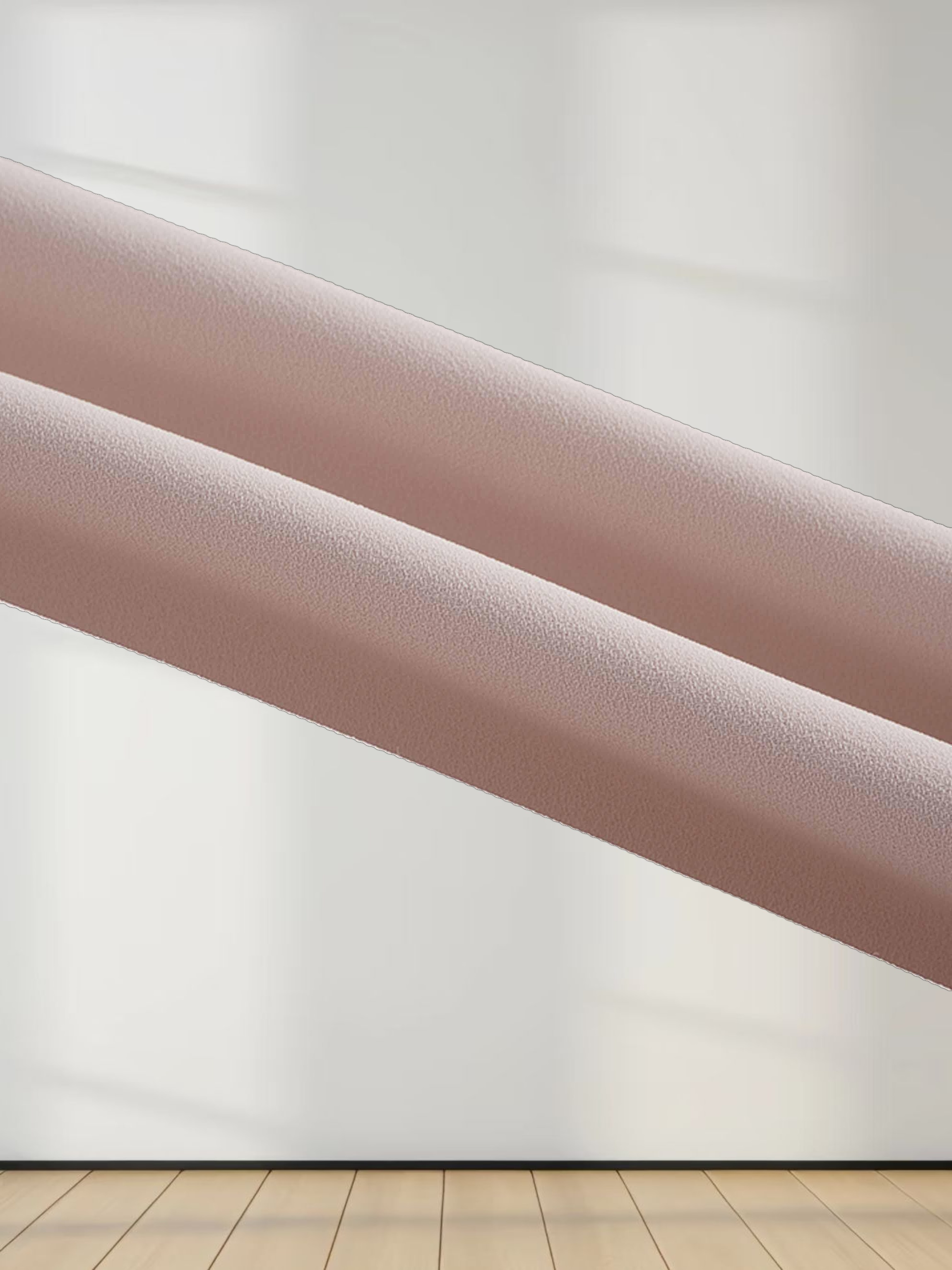 Crepe Slip Dress-Pink