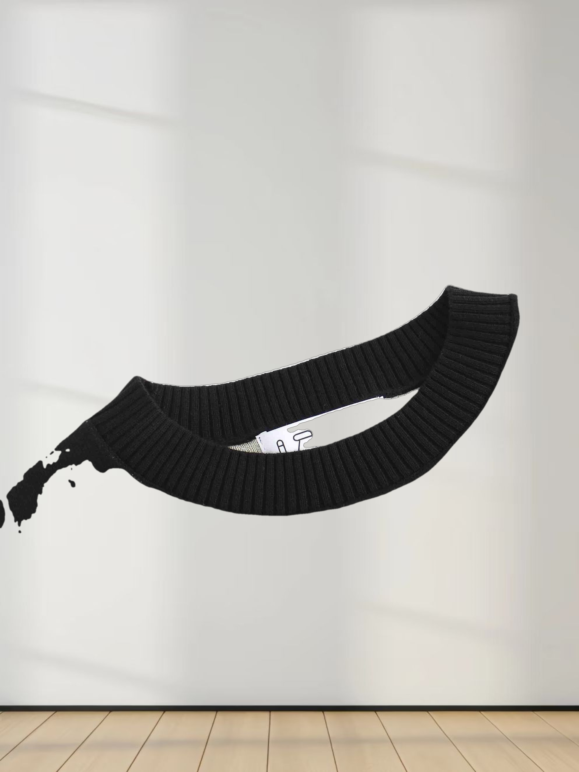 Designed Sweater-White Combo Print