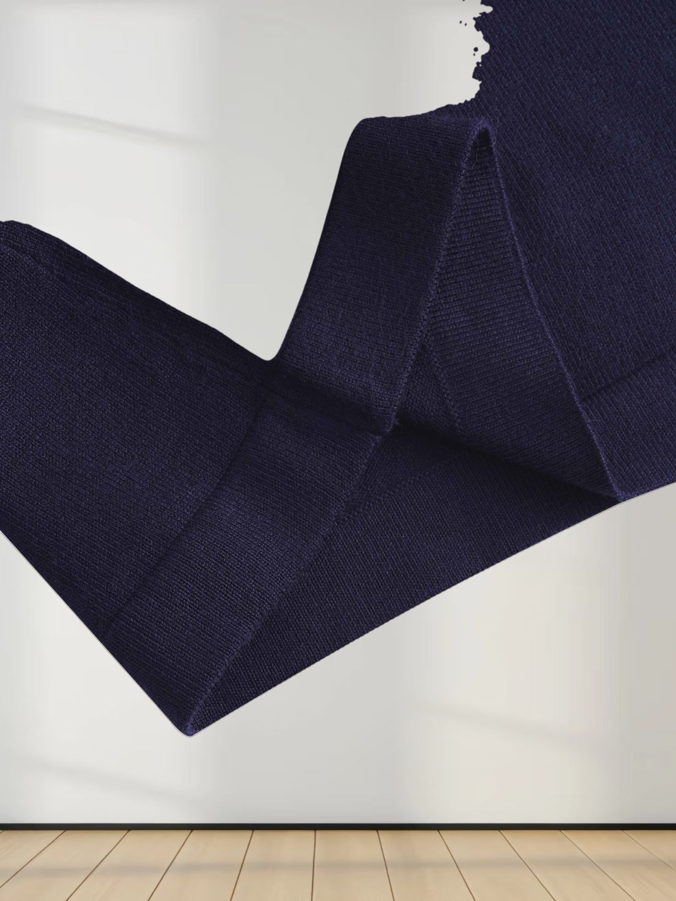 Knit Turtleneck-Navy