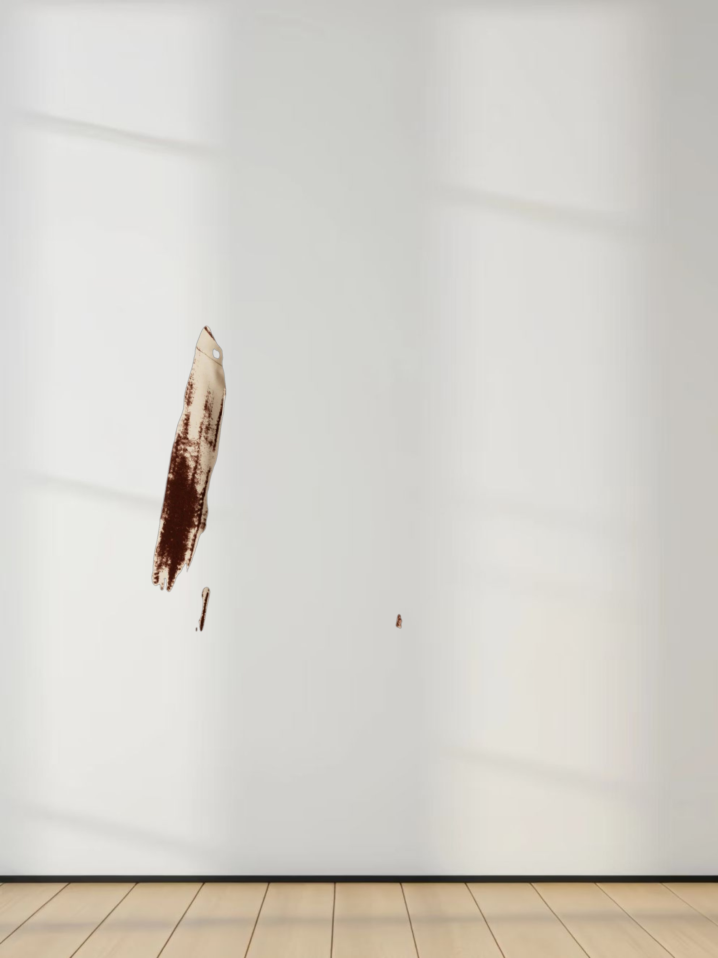 Tie Dye Splash Sweatshirt-Cream/Brown