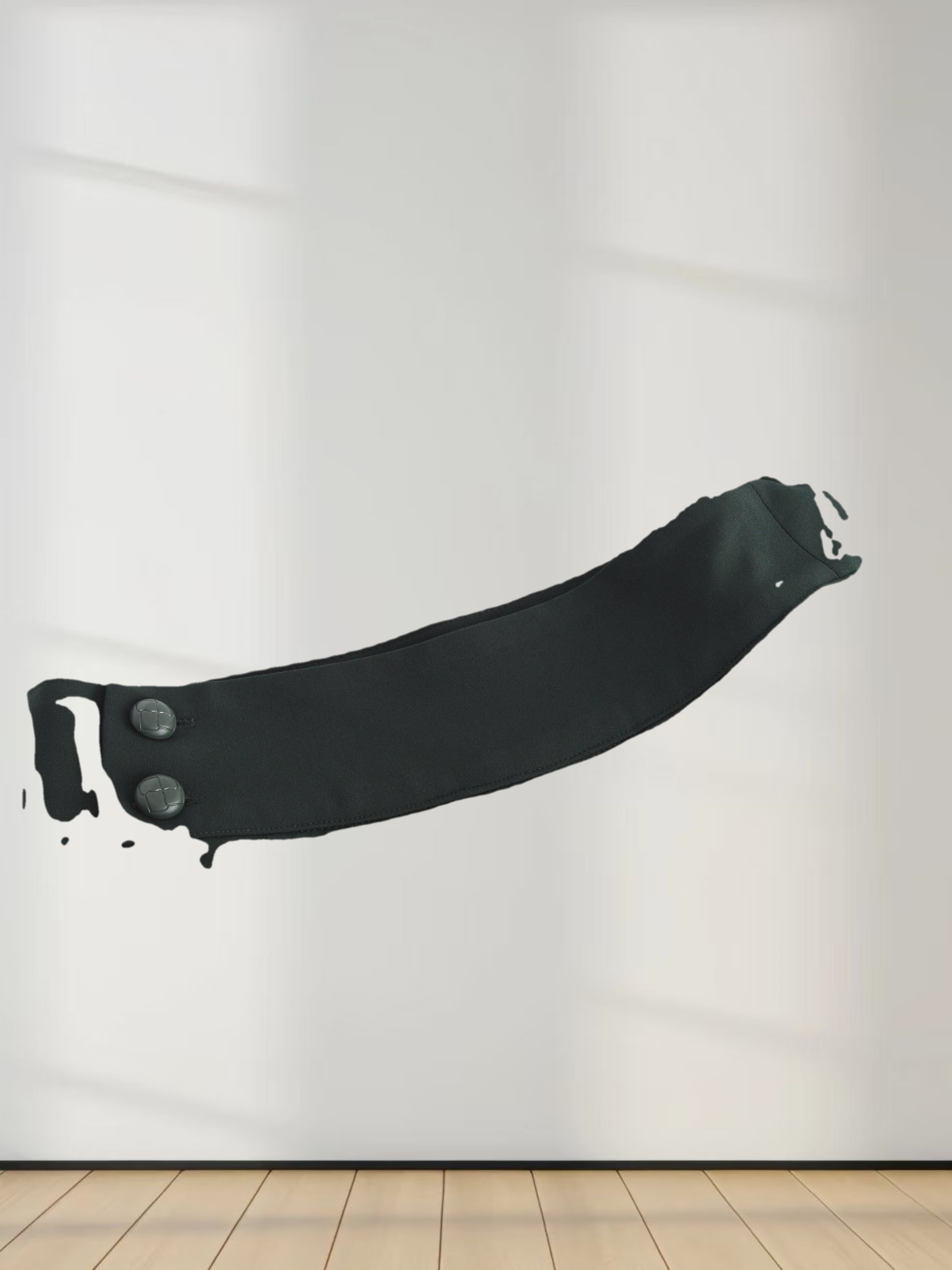 Crossover Mix Pleat Skirt-Green