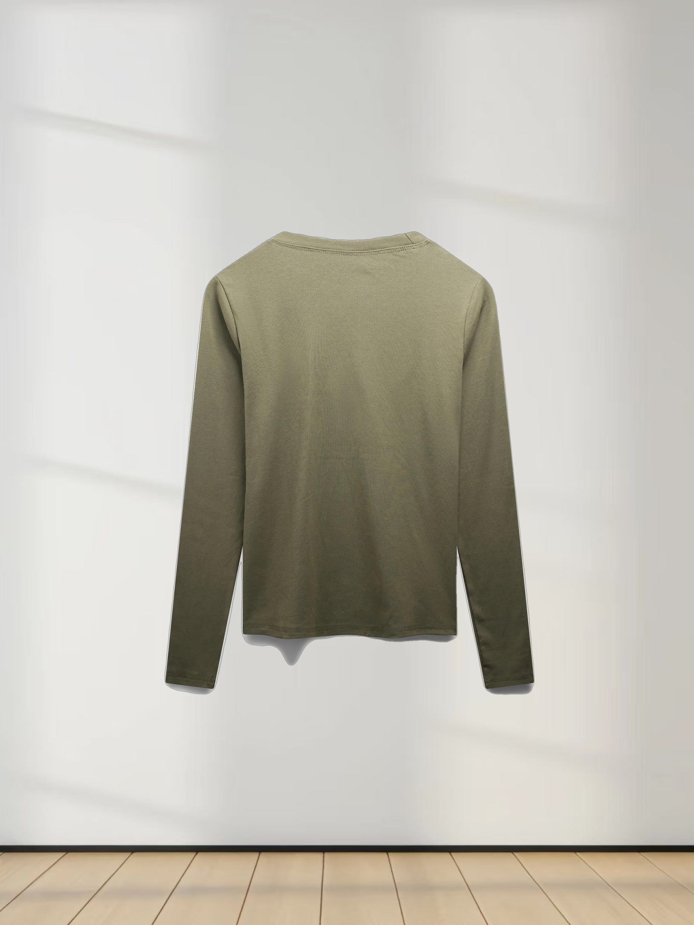 CLASSIC TEE LONG SLEEVE-ARMY GREEN