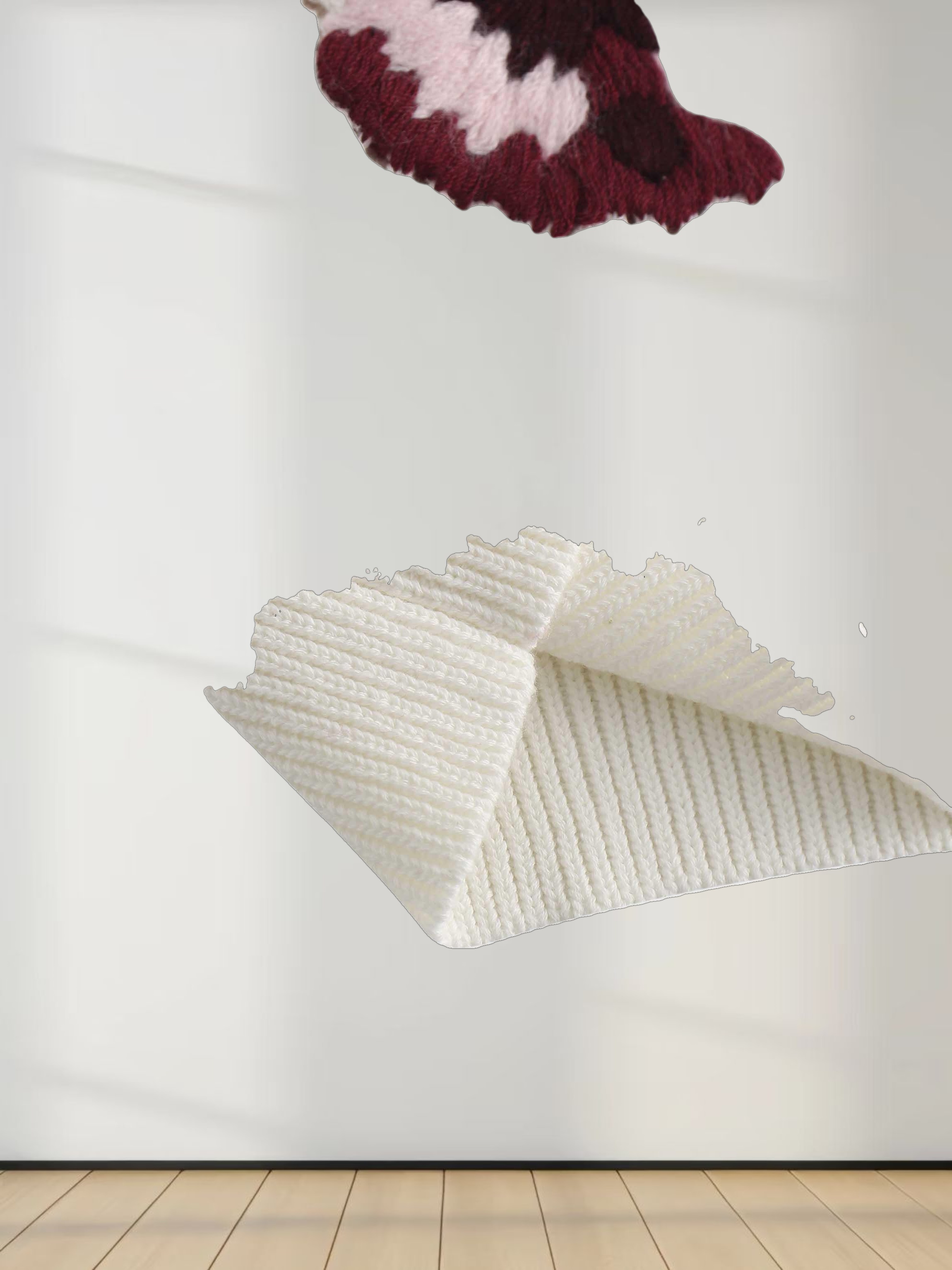 Embroidered Crochet Floral Sweater-Pink Floral