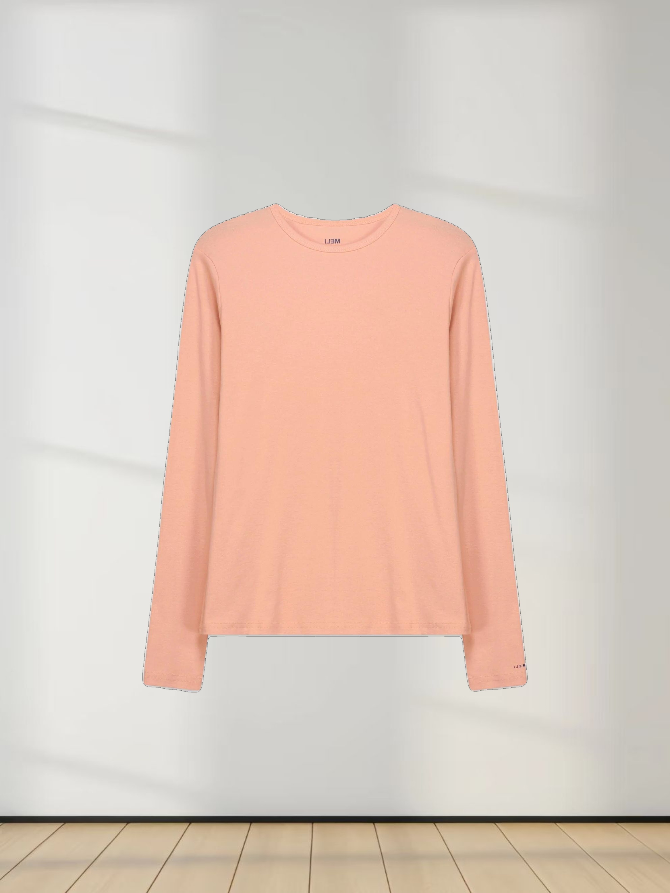 CLASSIC TEE LONG SLEEVE-PEACH