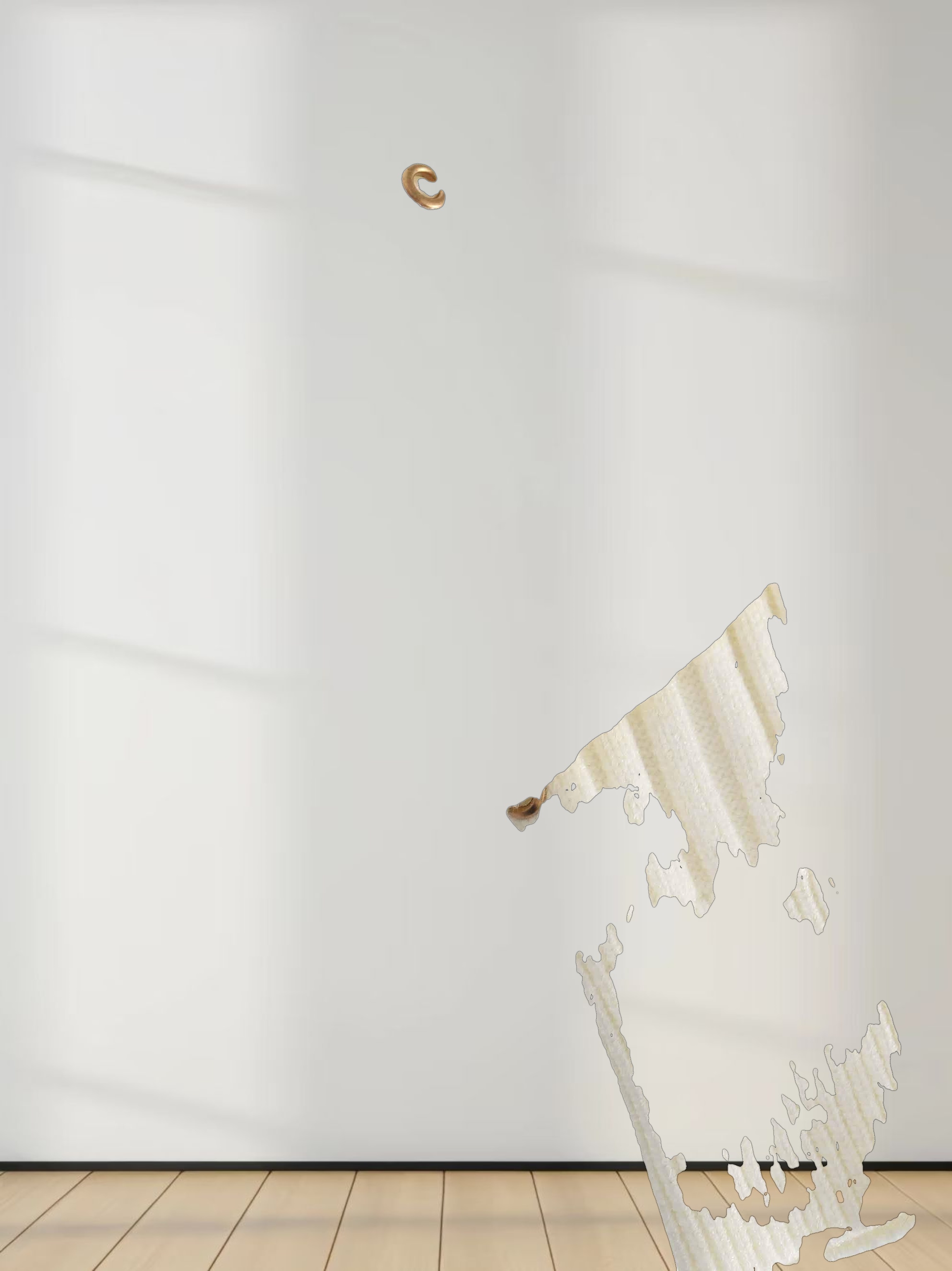 Grommet Sweater-Cream