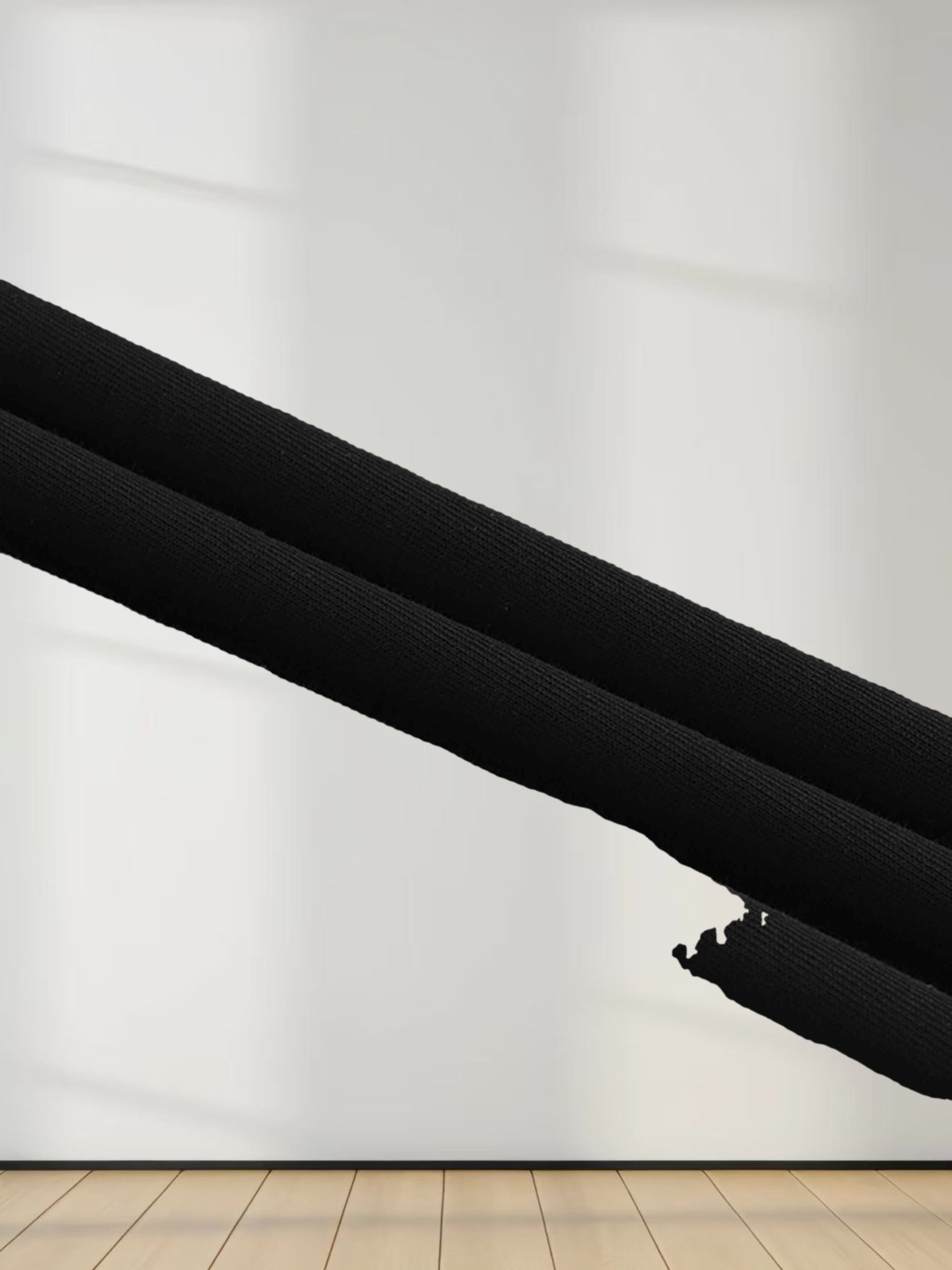 Wrap Tie T-Shirt Maxi Dress-Black