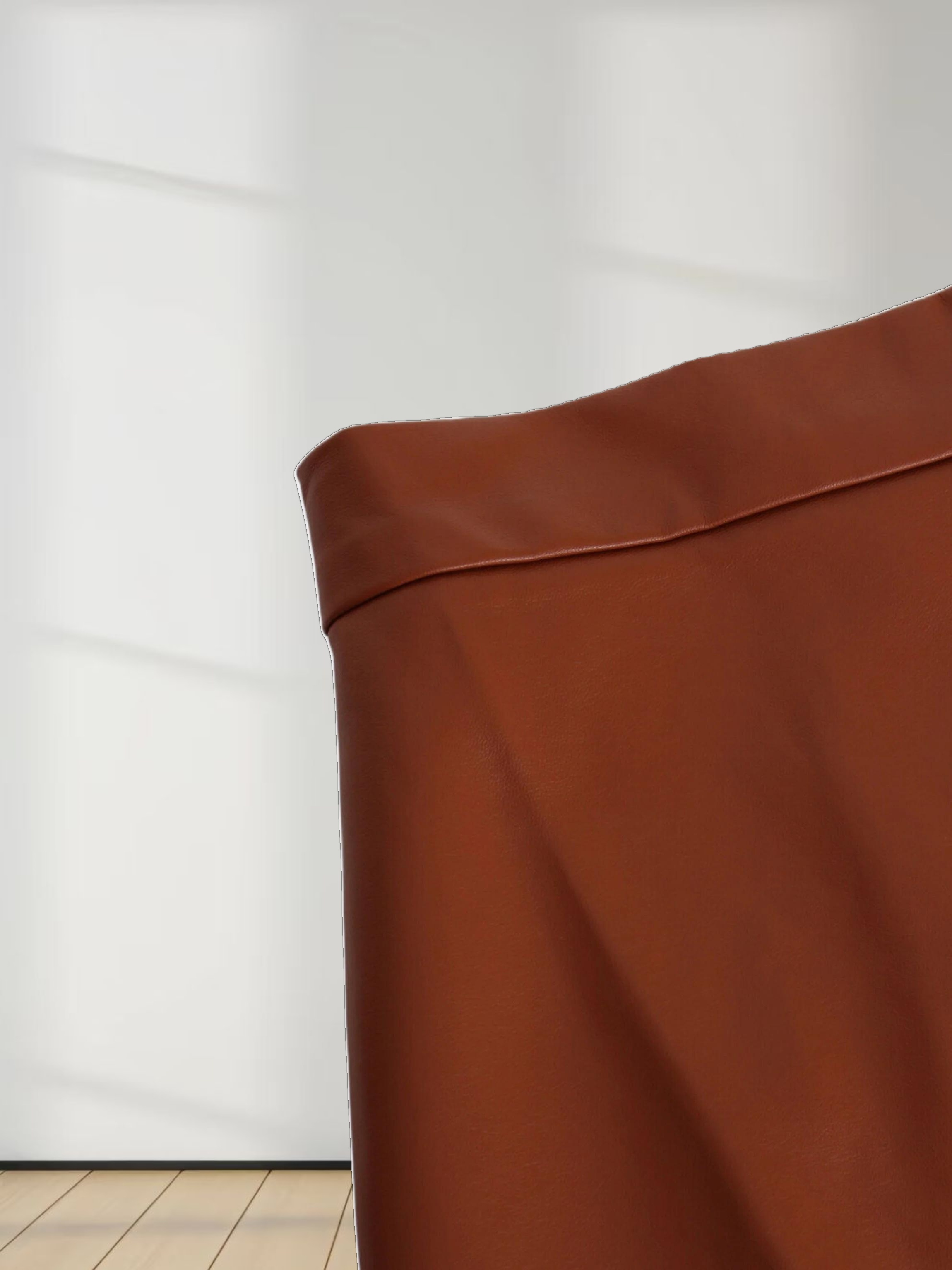 The Leather A-Line Skirt