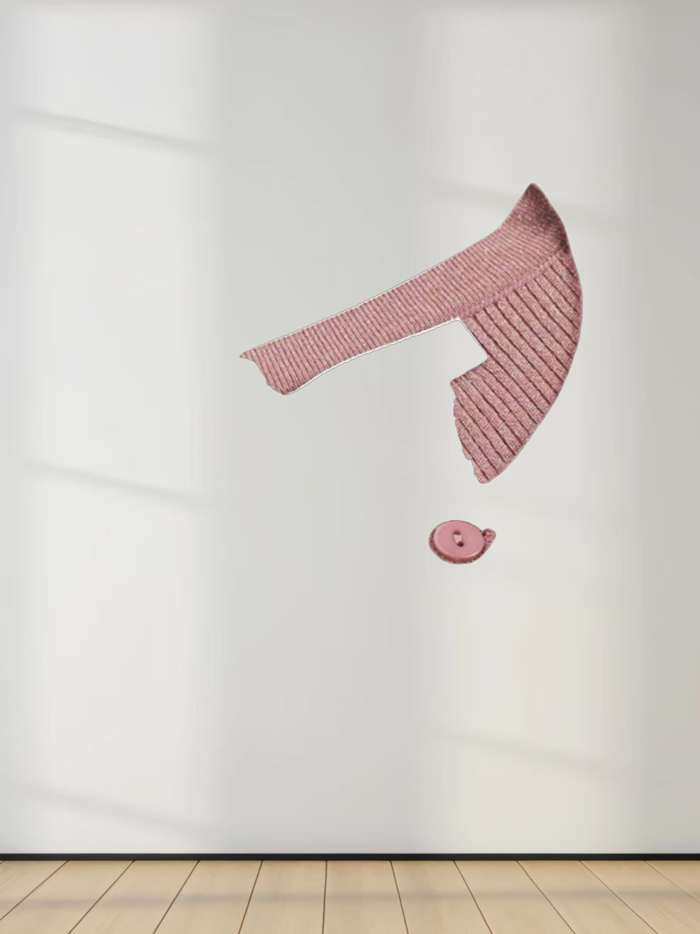 Lurex Ribbed Sweater-Mauve