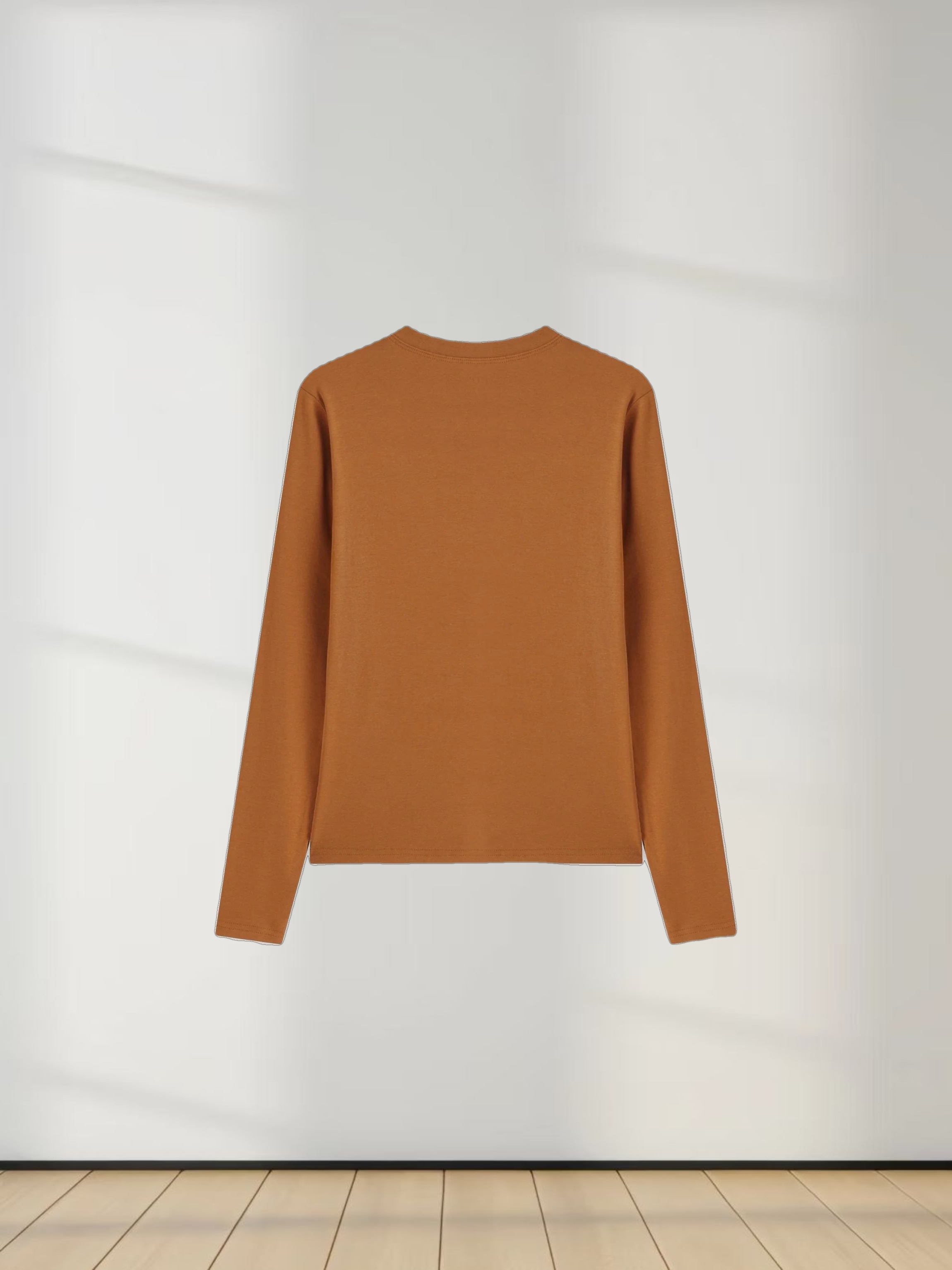 CLASSIC TEE LONG SLEEVE-BROWN