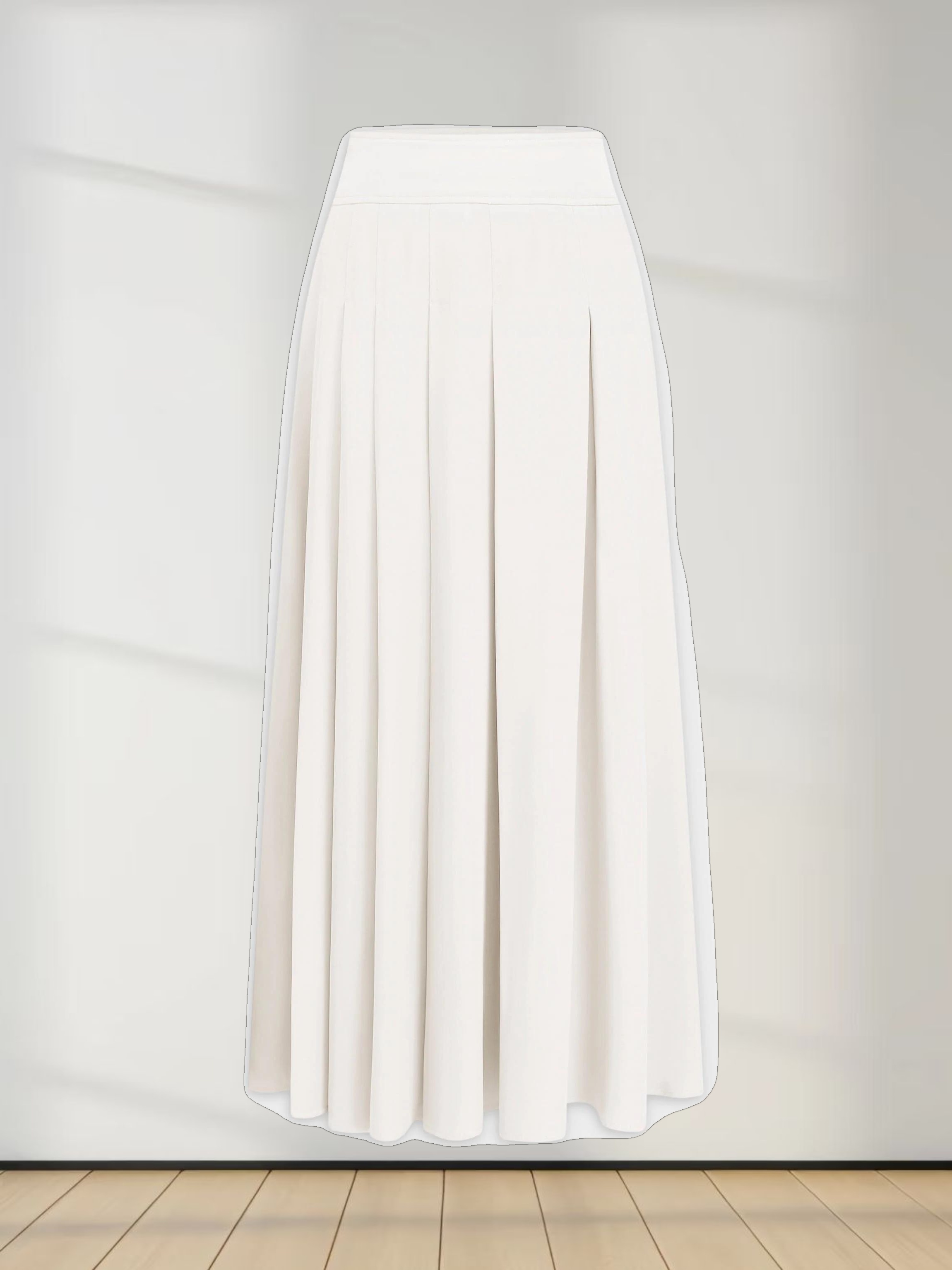 Yoke Pleated Skirt 37