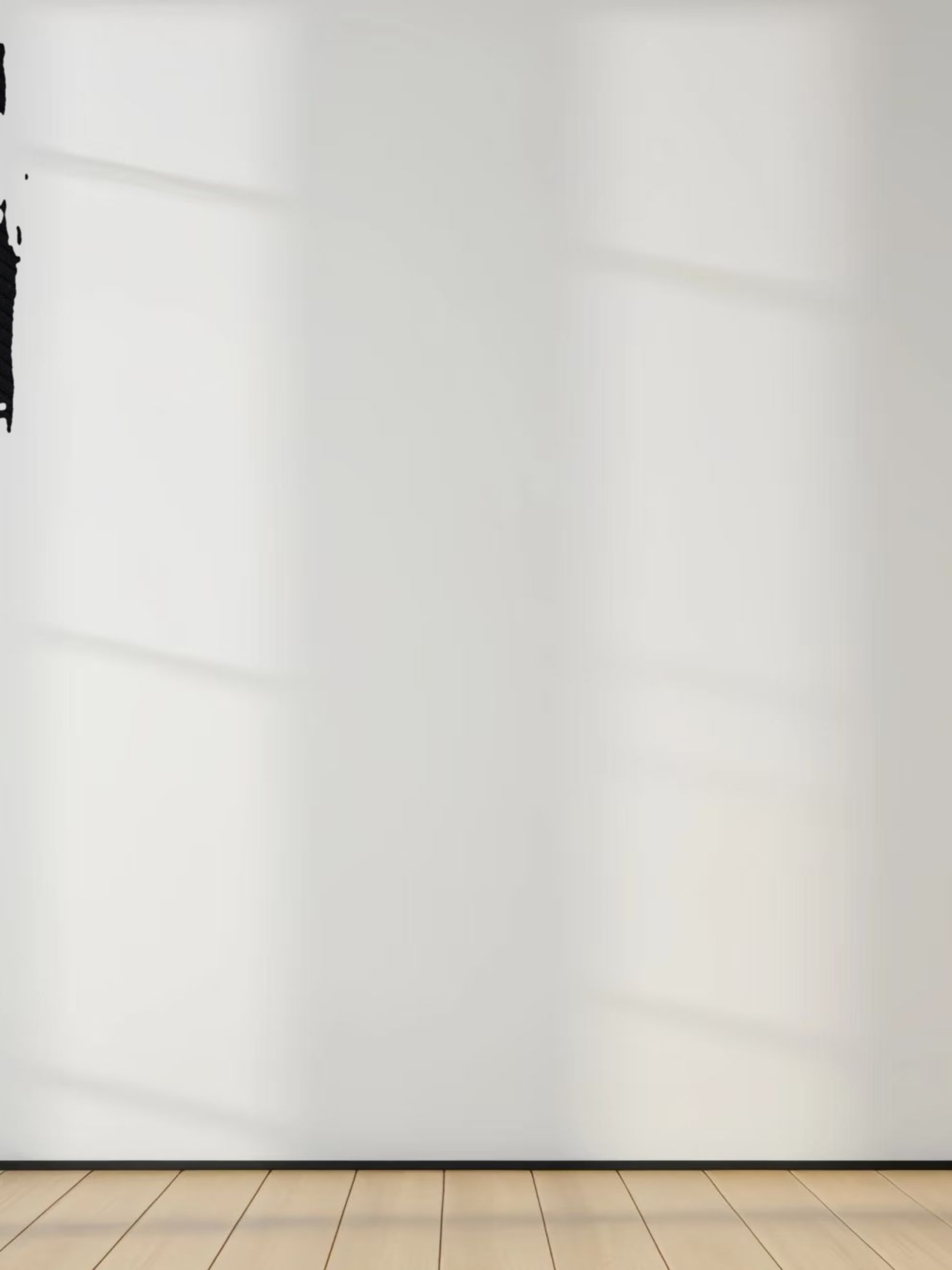 RIB DOLMAN V TEE-BLACK