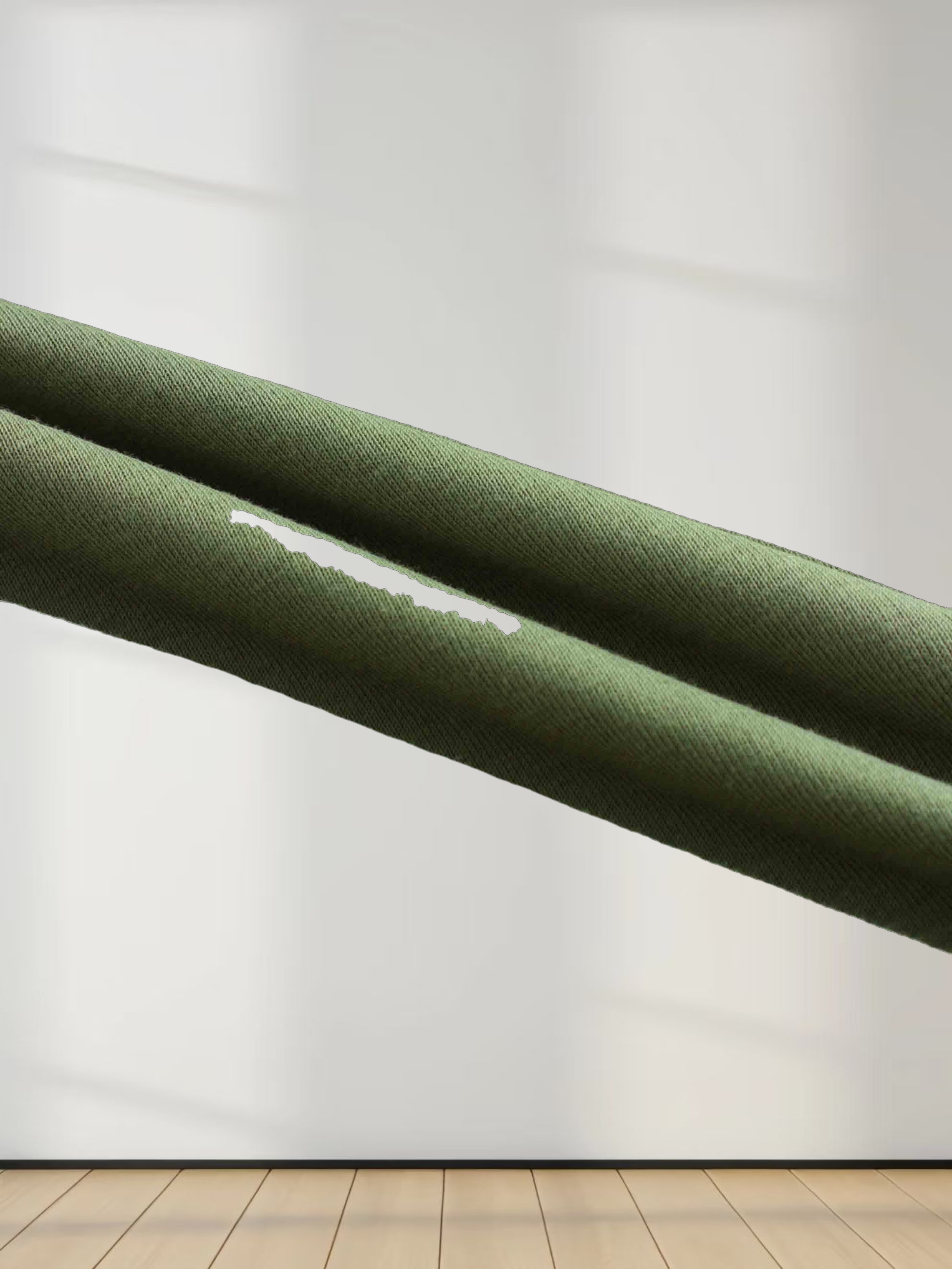 Basic T-Shirt Cropped Cardigan-Olive