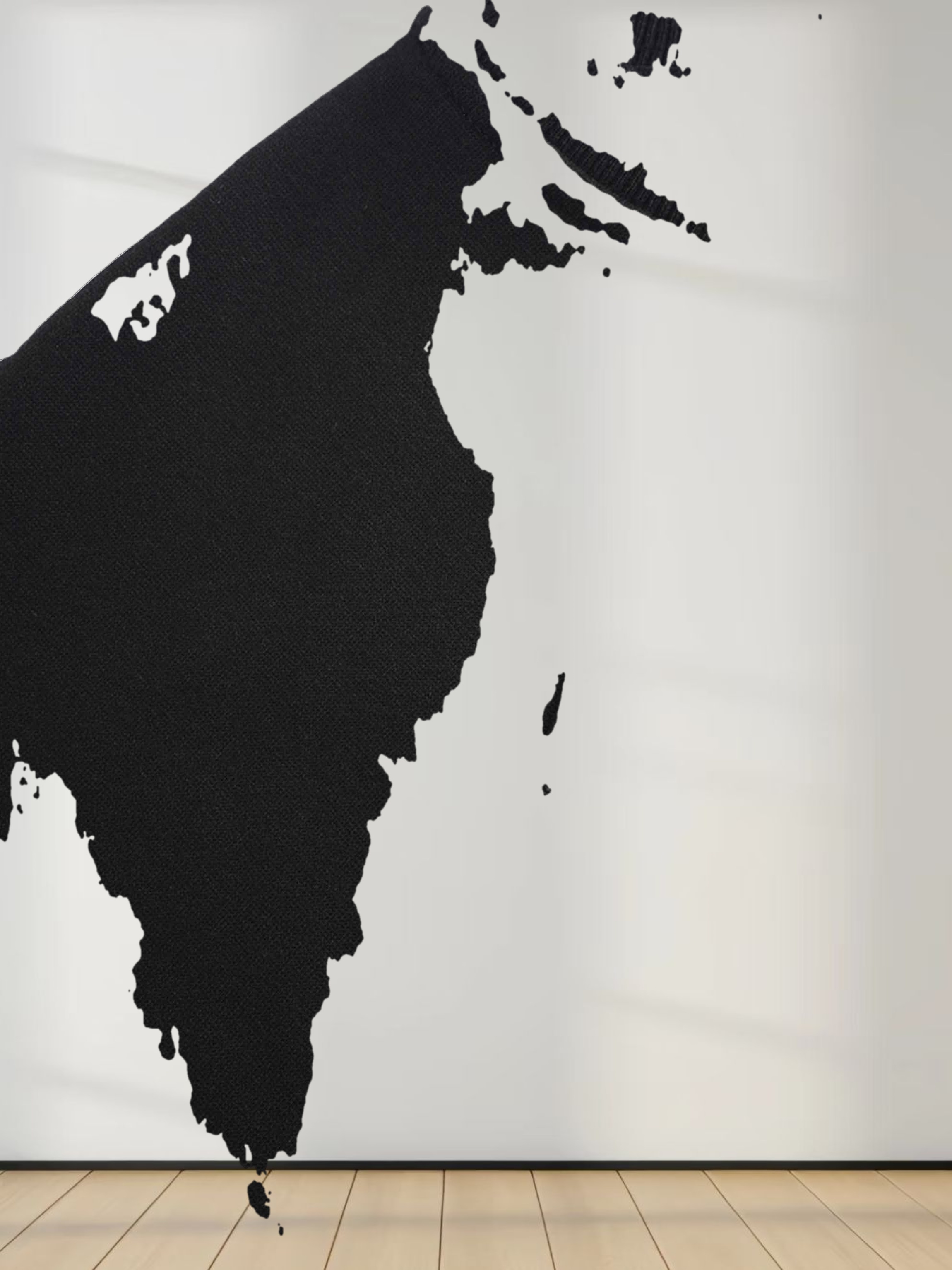 Side Strap Dolman Sweatshirt-Black