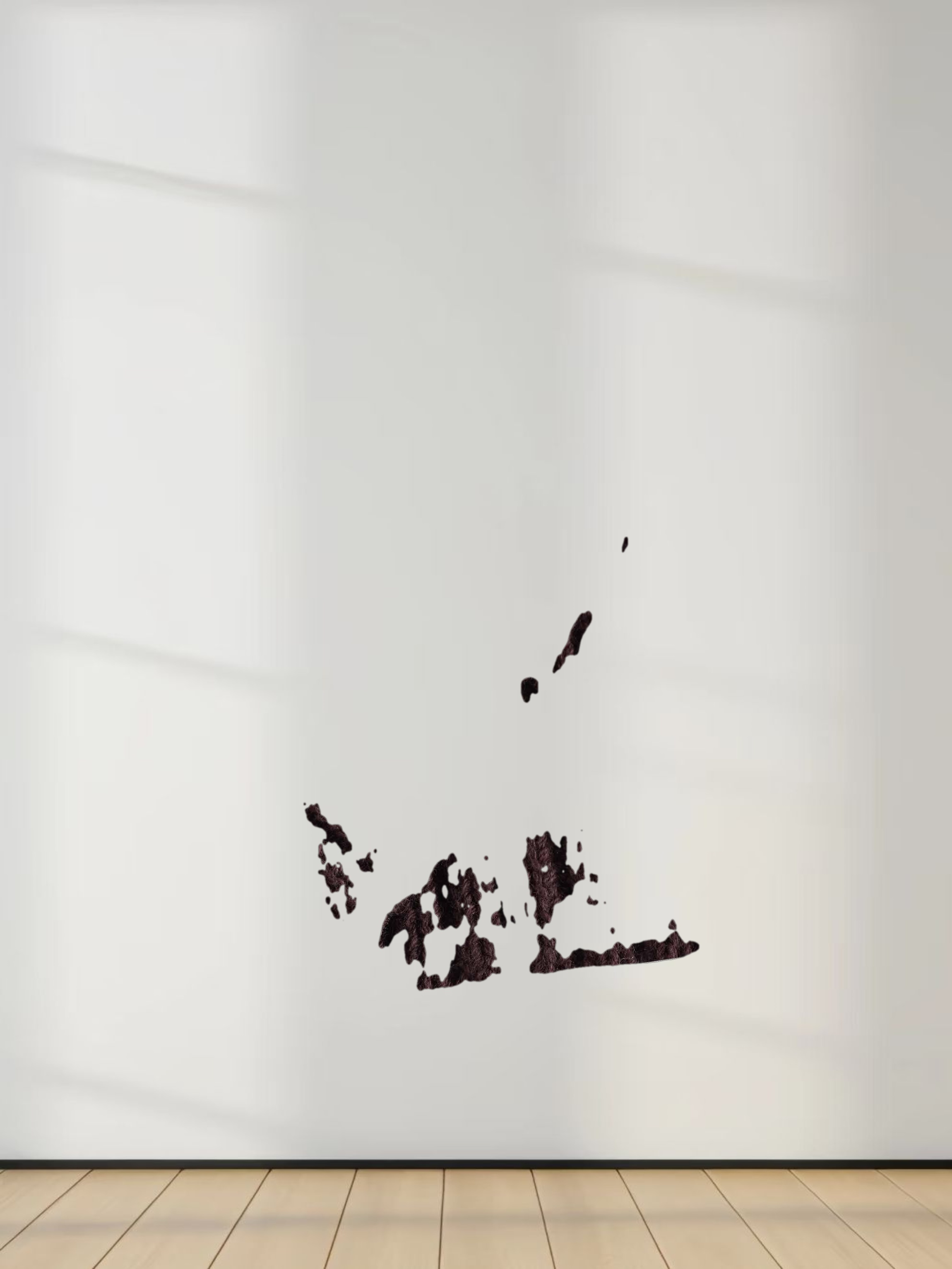 V Bottom Crop Sweater-Brown